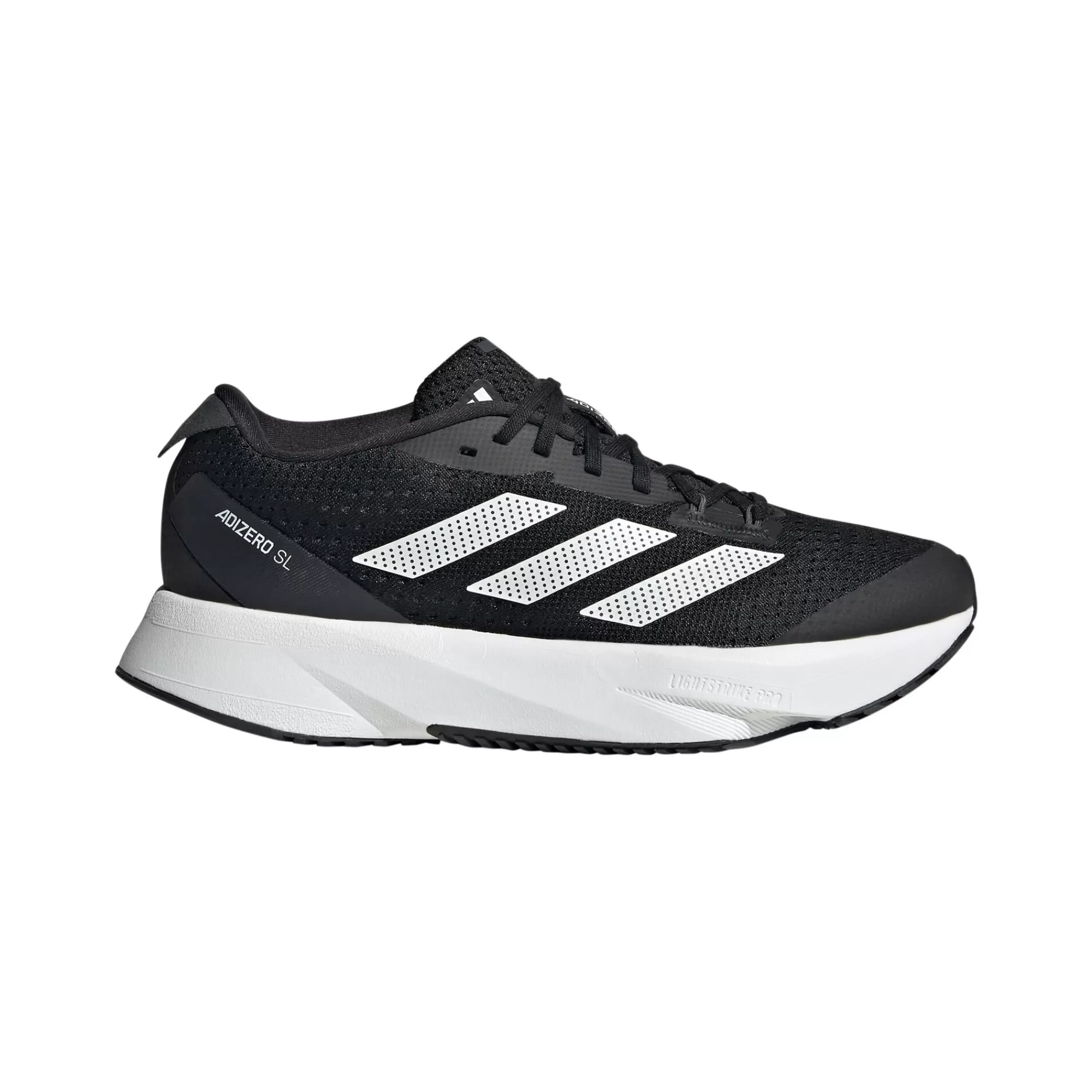 Adizero SL Neutral Running Shoe Kids - Black, White>adidas Best
