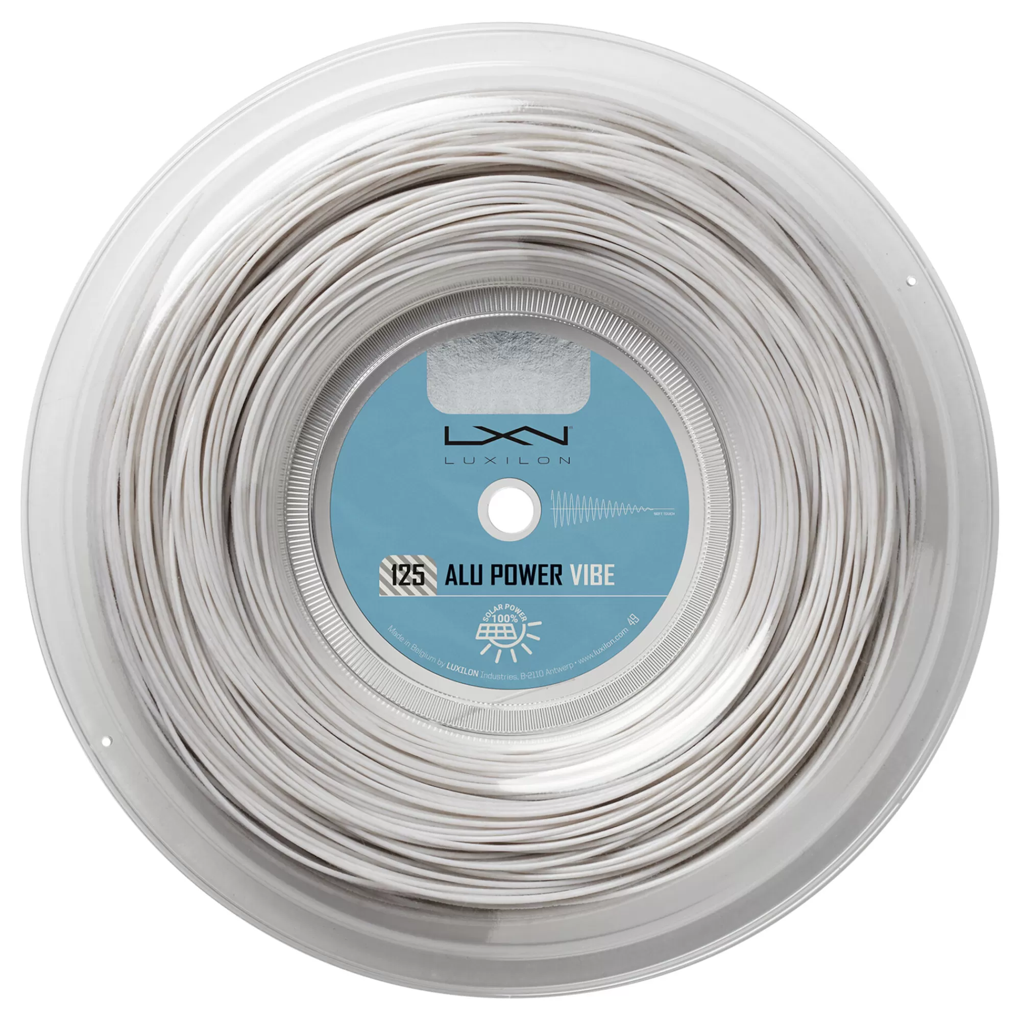 Alu Power Vibe String Reel 200m - White>Luxilon Clearance