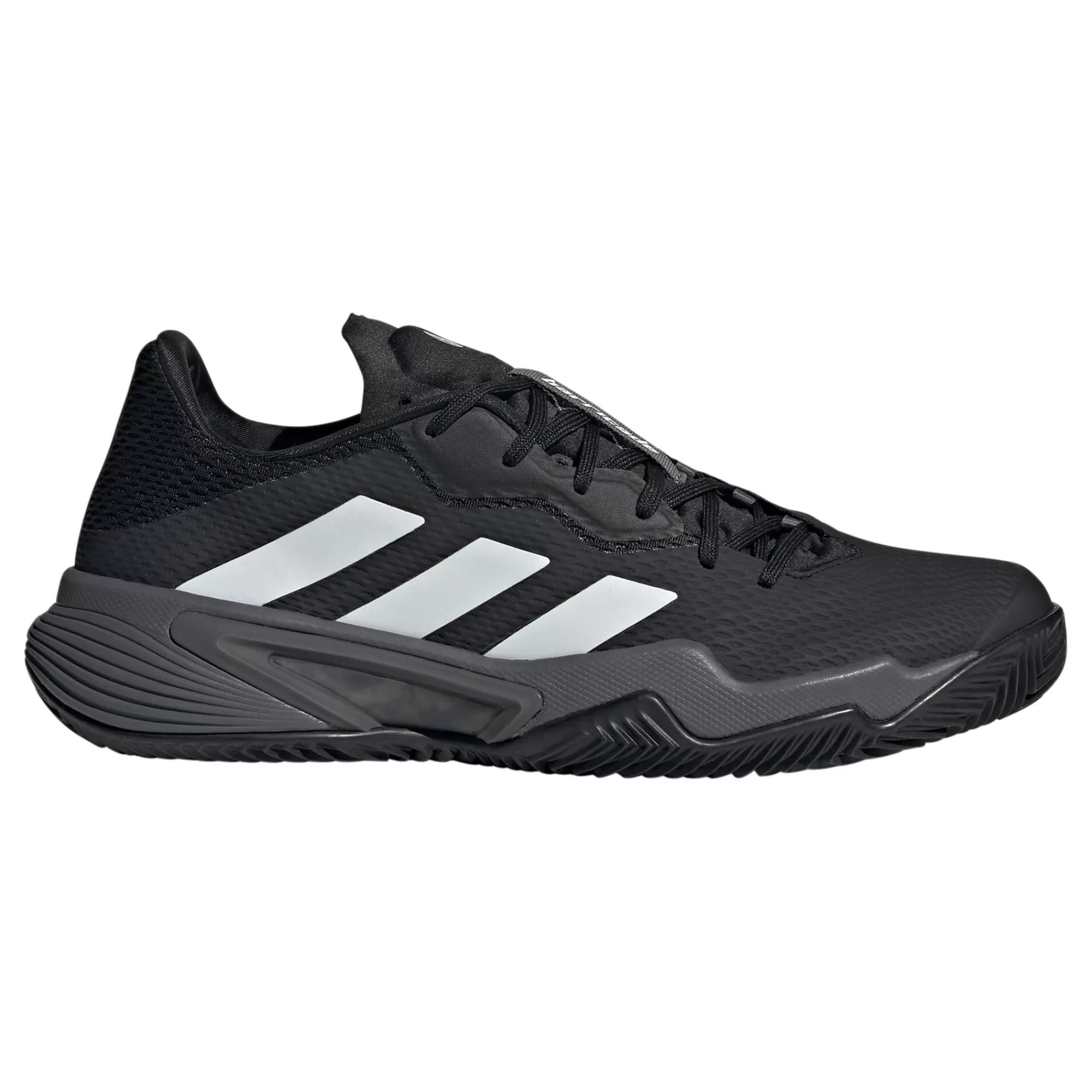 Barricade Clay Court Shoe Men - Black, White>adidas Best Sale