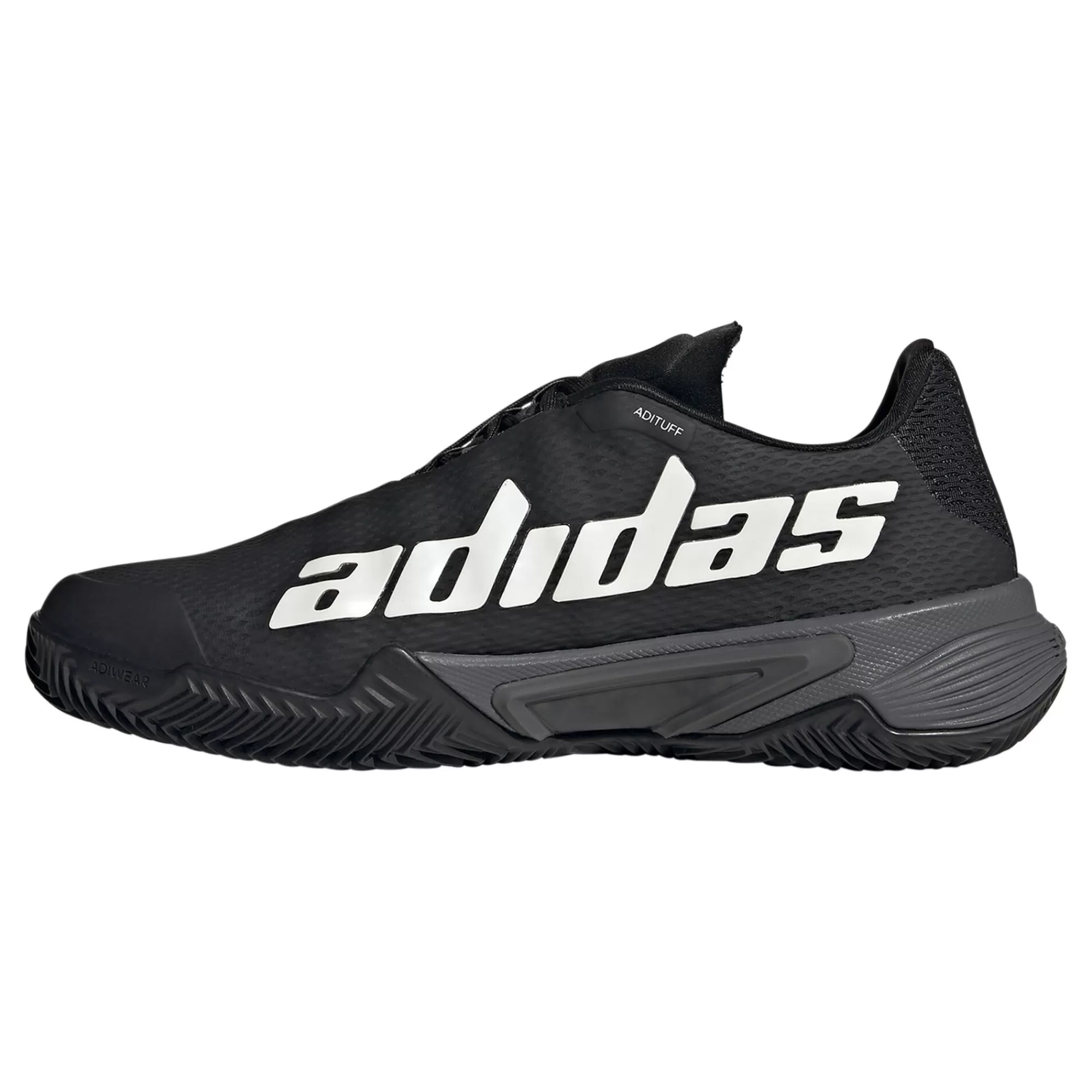 Barricade Clay Court Shoe Men - Black, White>adidas Best Sale