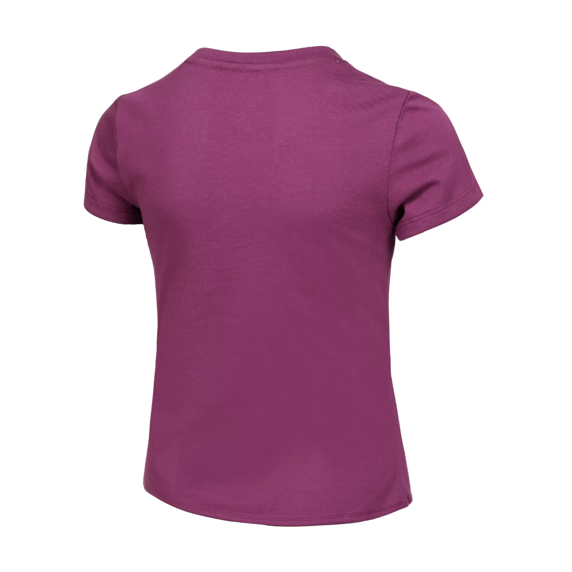 Baseline Logo T-Shirt Girls - Berry, Pink>Quiet Please Store