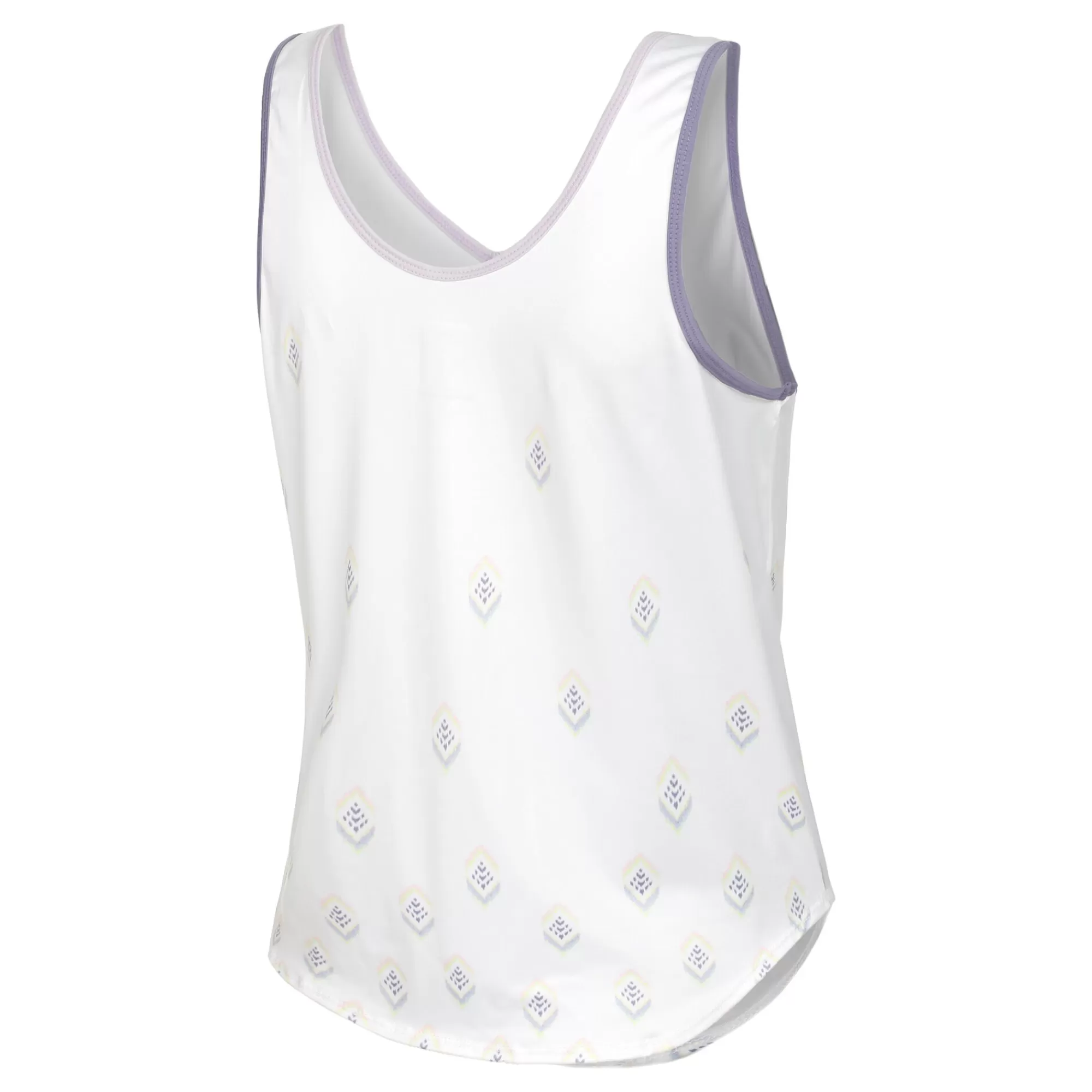 Breezy Ikat Tank Top Women - White, Multicoloured>Lucky in Love Best