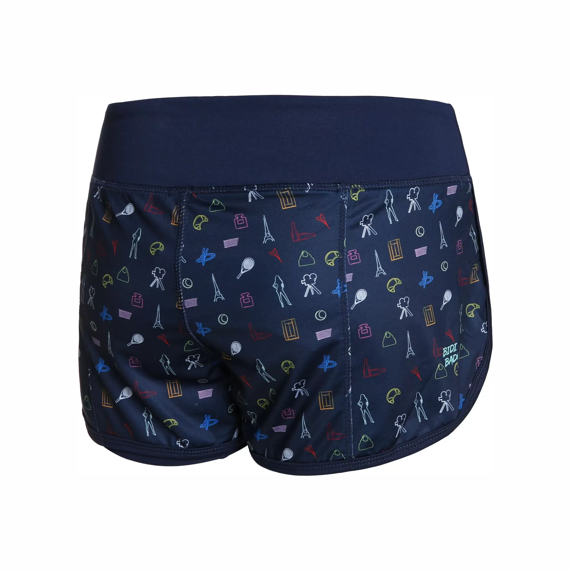 Chidera Tech 2in1 Shorts Women - Dark Blue, Multicoloured>BIDI BADU Store