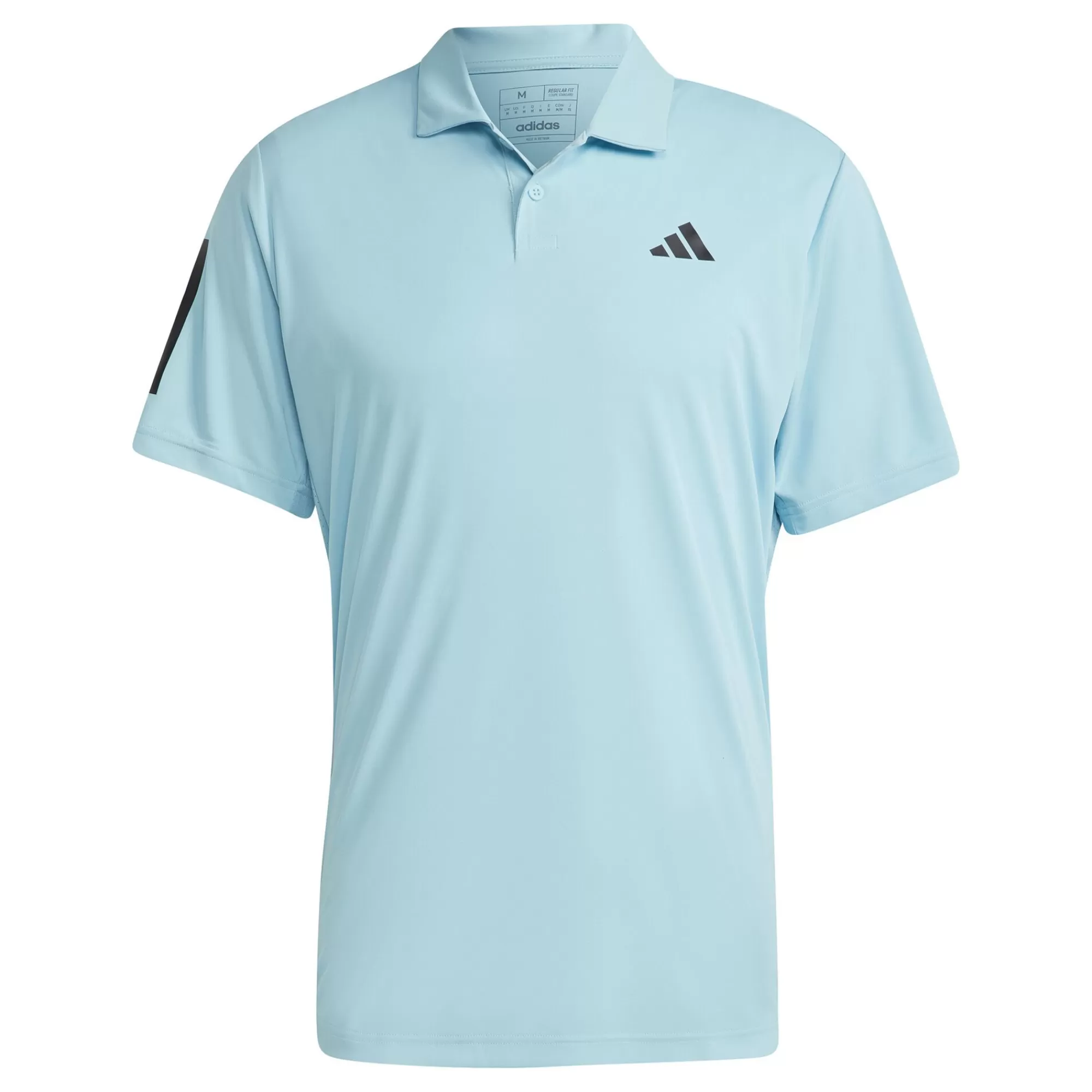 Club 3 Stripes Polo Men - Light Blue>adidas Best Sale