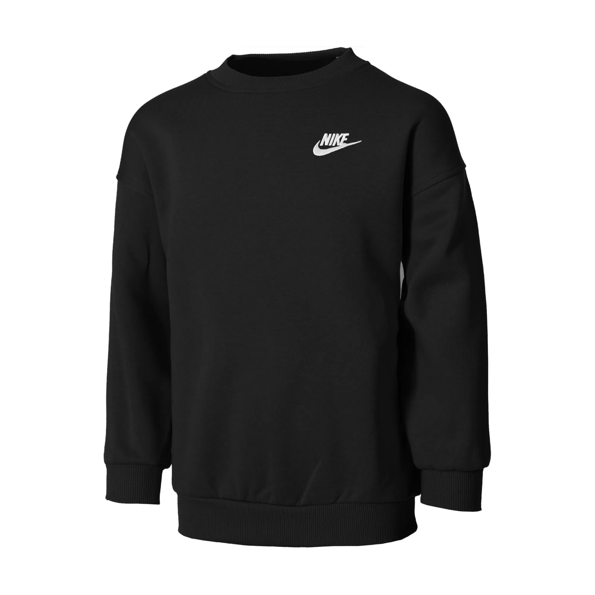 Club Fleece Oversized Crew Sweatshirt Girls ->Nike Hot