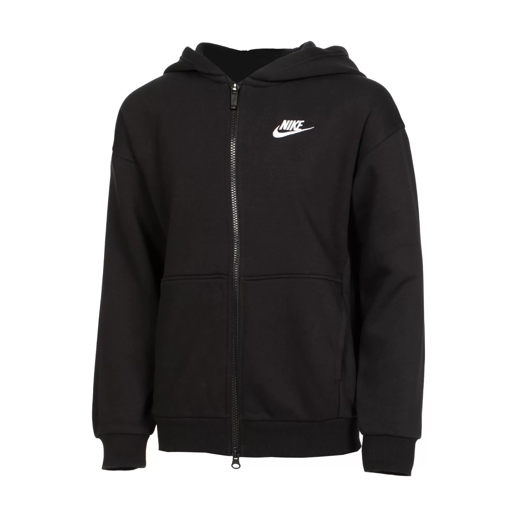 Club Oversized Fleece Zip Hoodie Girls ->Nike Hot