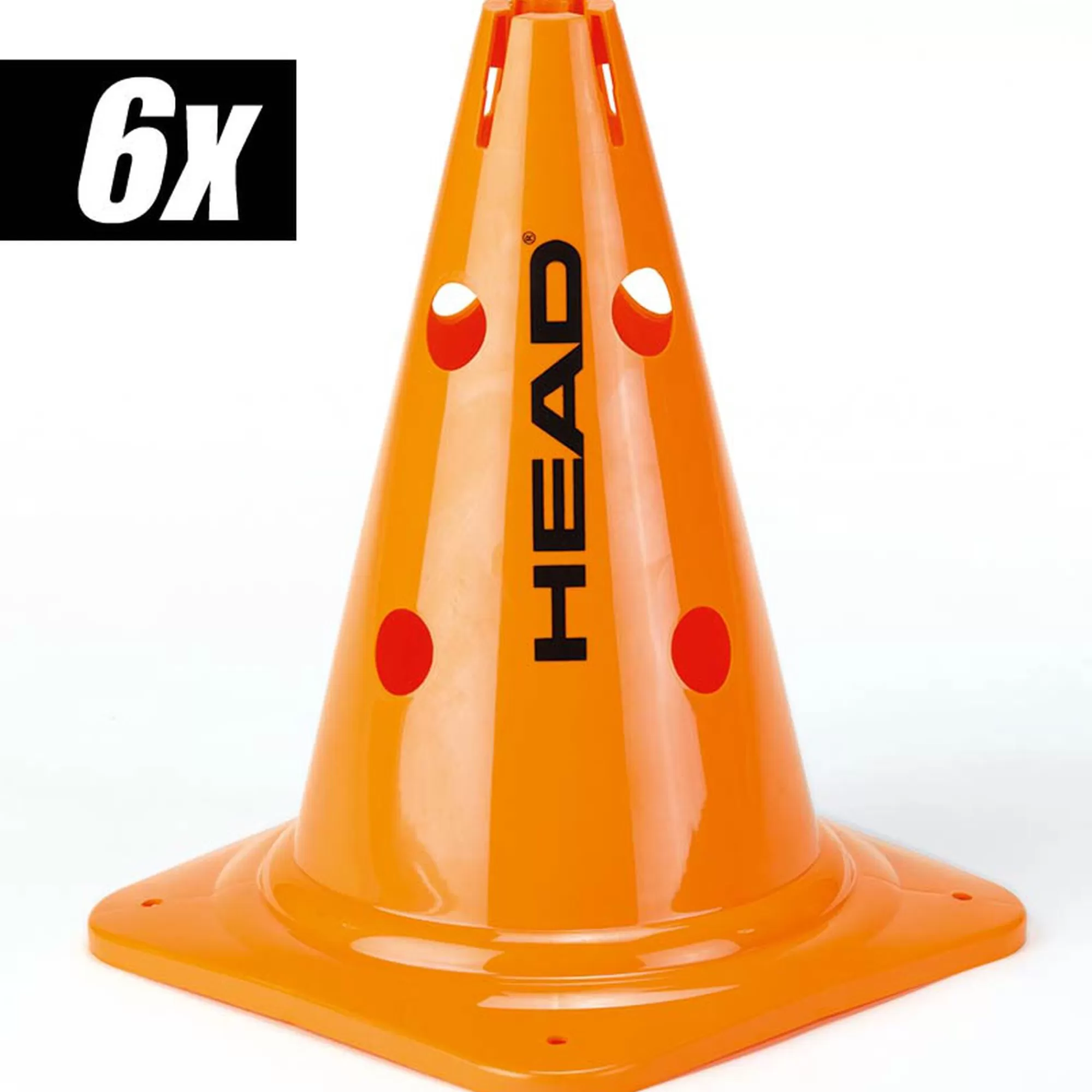 Cones 6 Pack Large - Orange>HEAD Discount