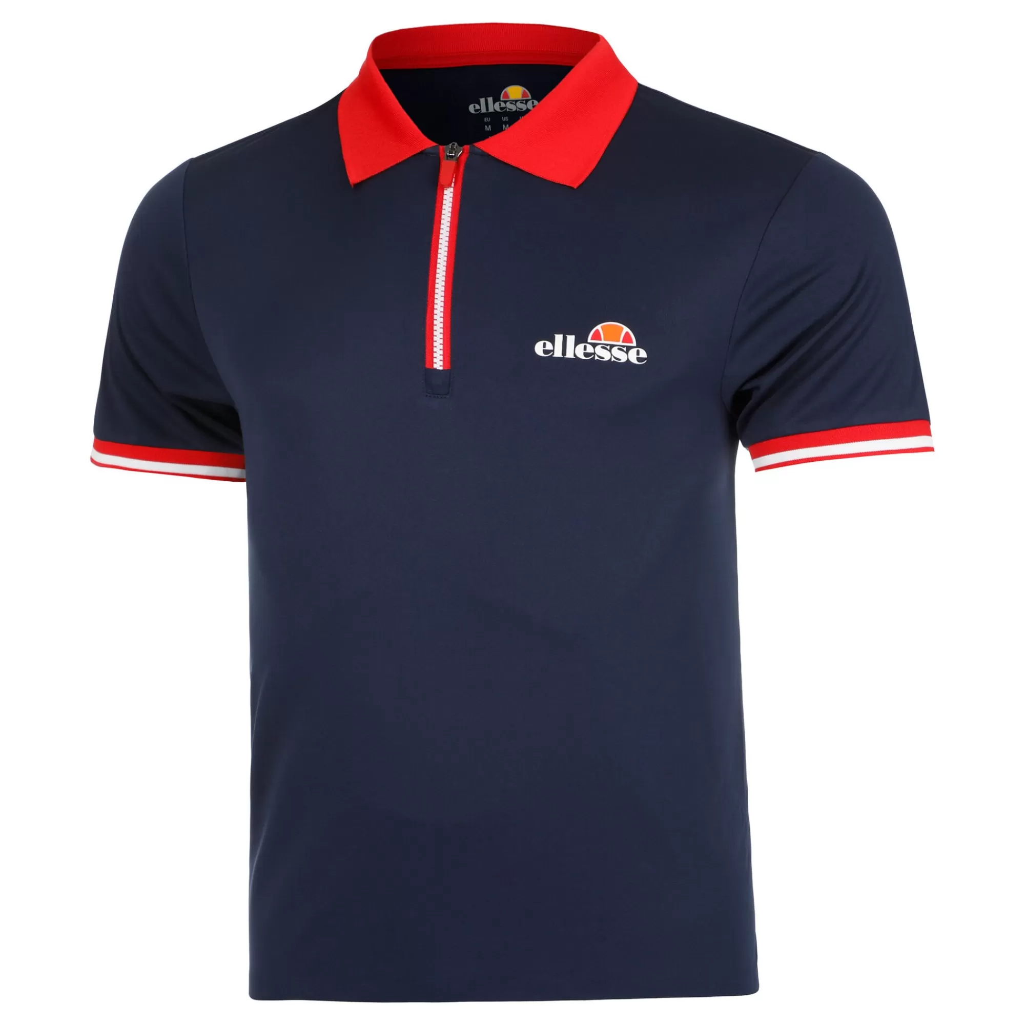 Coolidge Polo Men - Dark Blue, Red>Ellesse Fashion