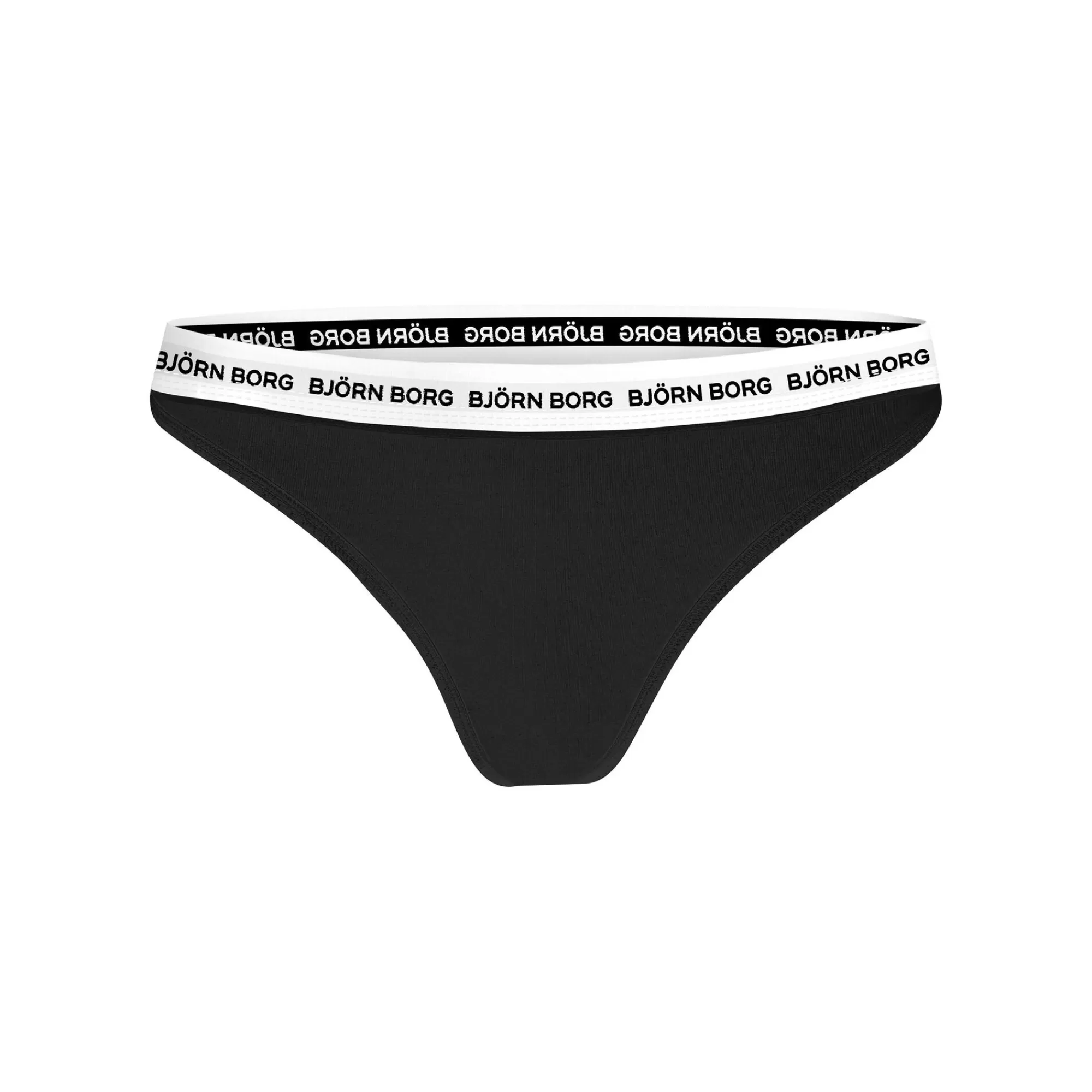 Core Logo String 2 Pack Women - Black, White>Björn Borg New
