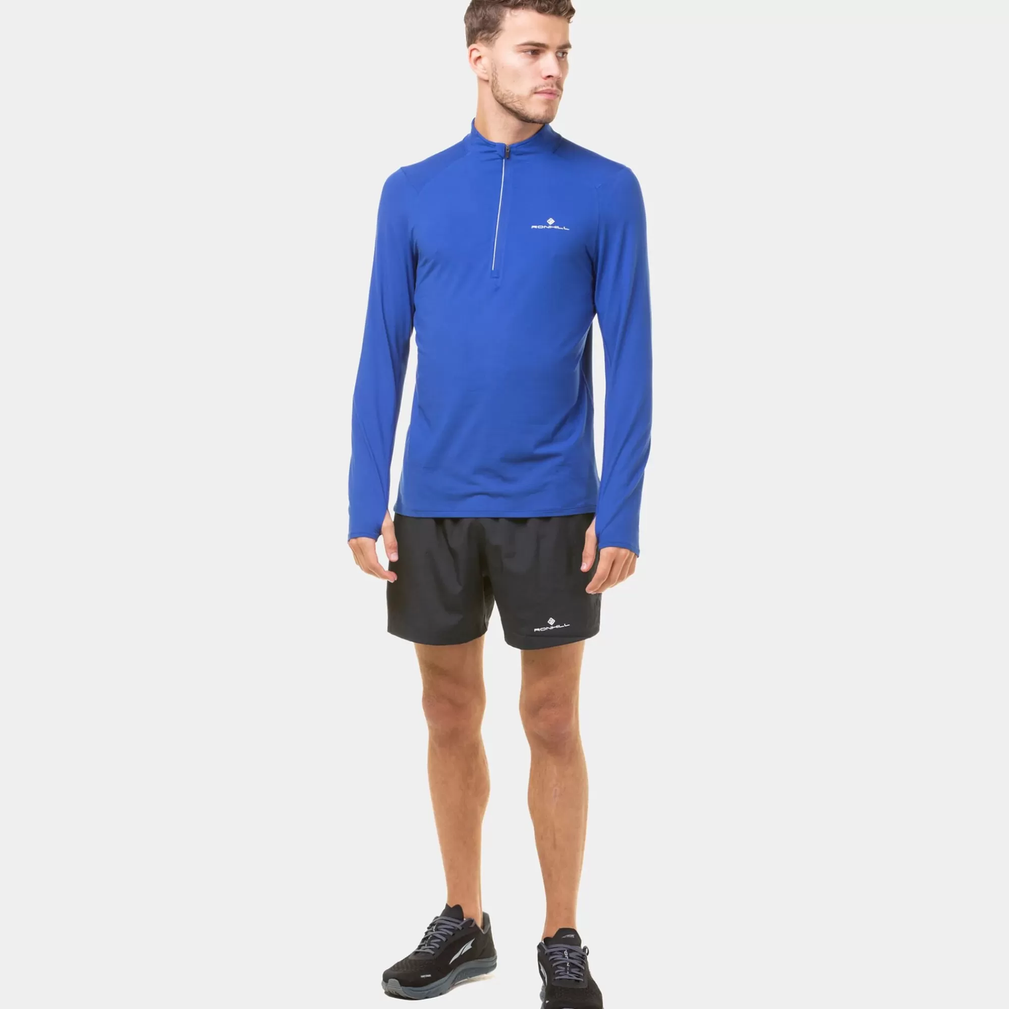 Core Thermal 1/2 Zip Running Shirt Men ->Ronhill New