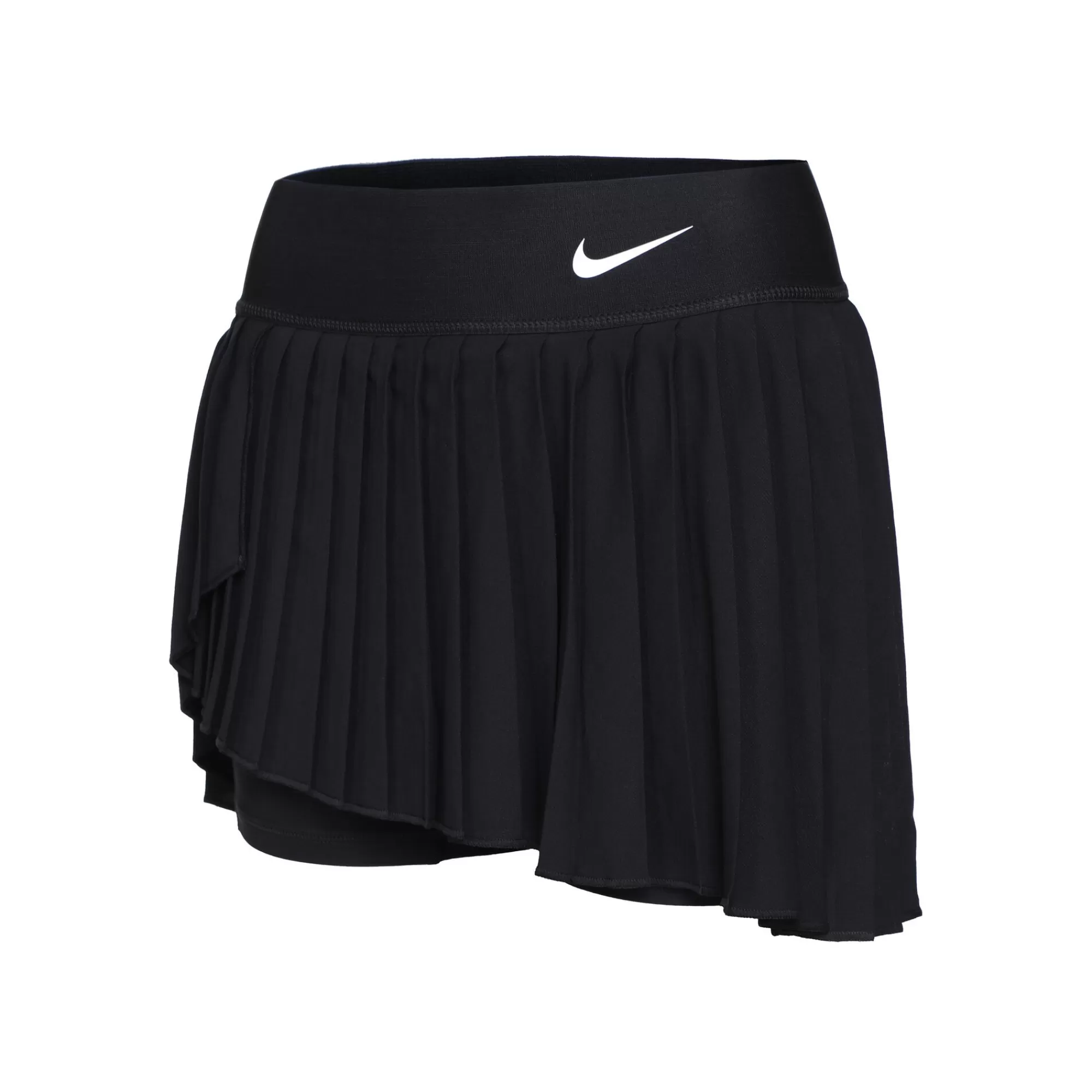 Court Dri-Fit Advantage Pleated Skirt Women - Black, White>Nike Shop