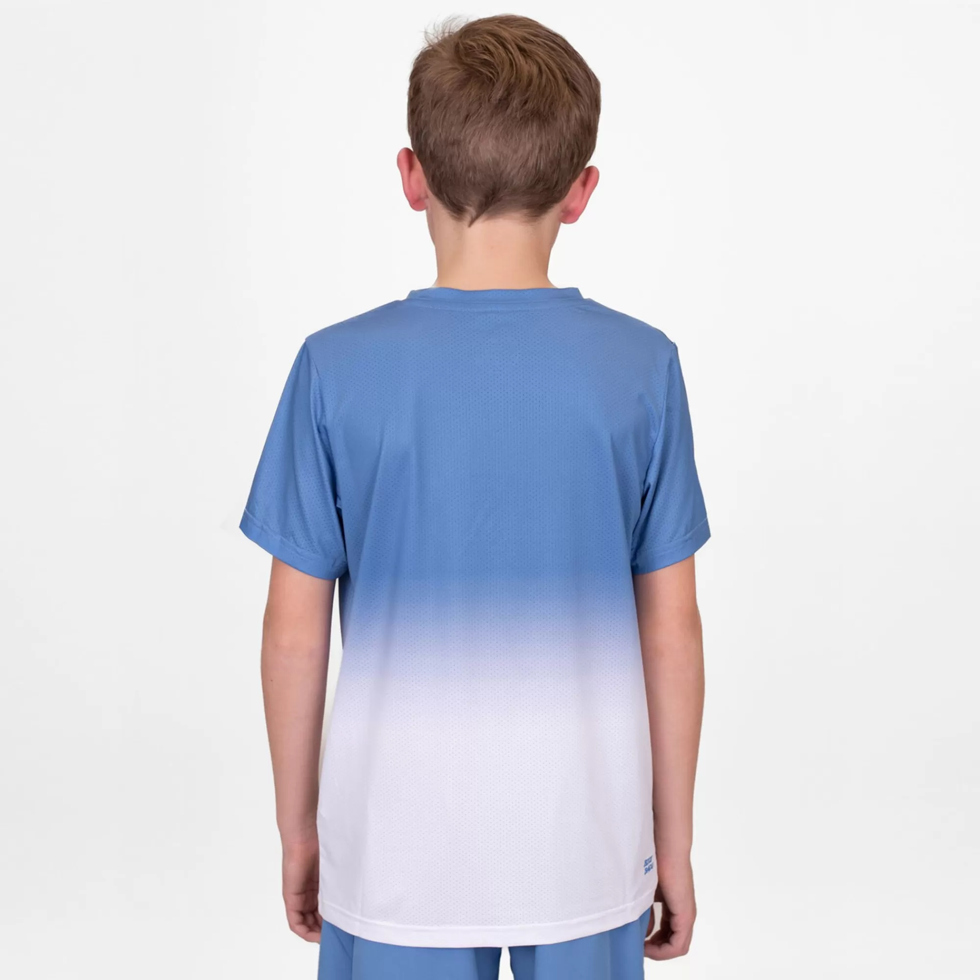 Crew Gradiant T-Shirt Boys - Blue, White>BIDI BADU Discount