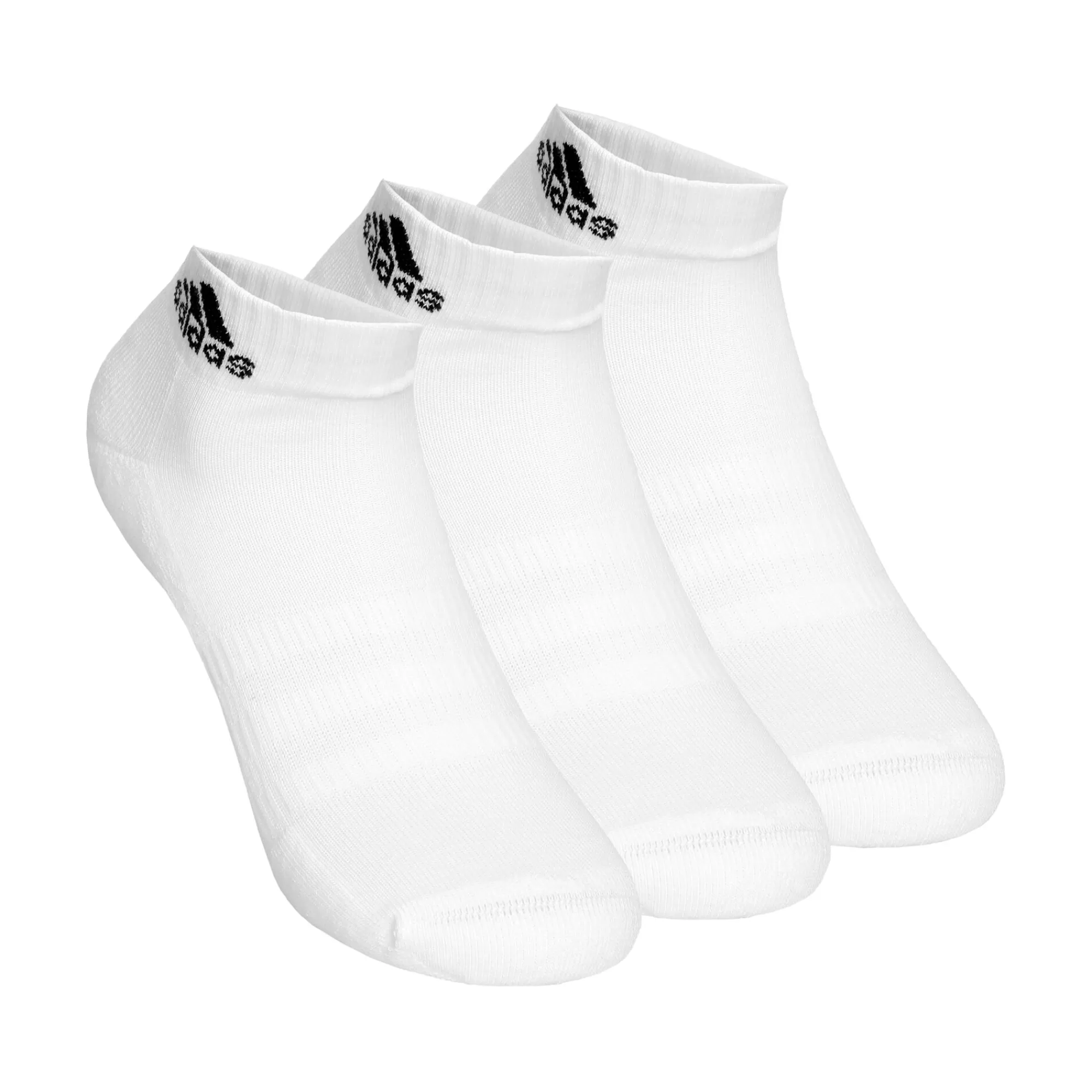 Crew Sportswear Ankle Sports Socks 3 Pack - White, Black>adidas Sale