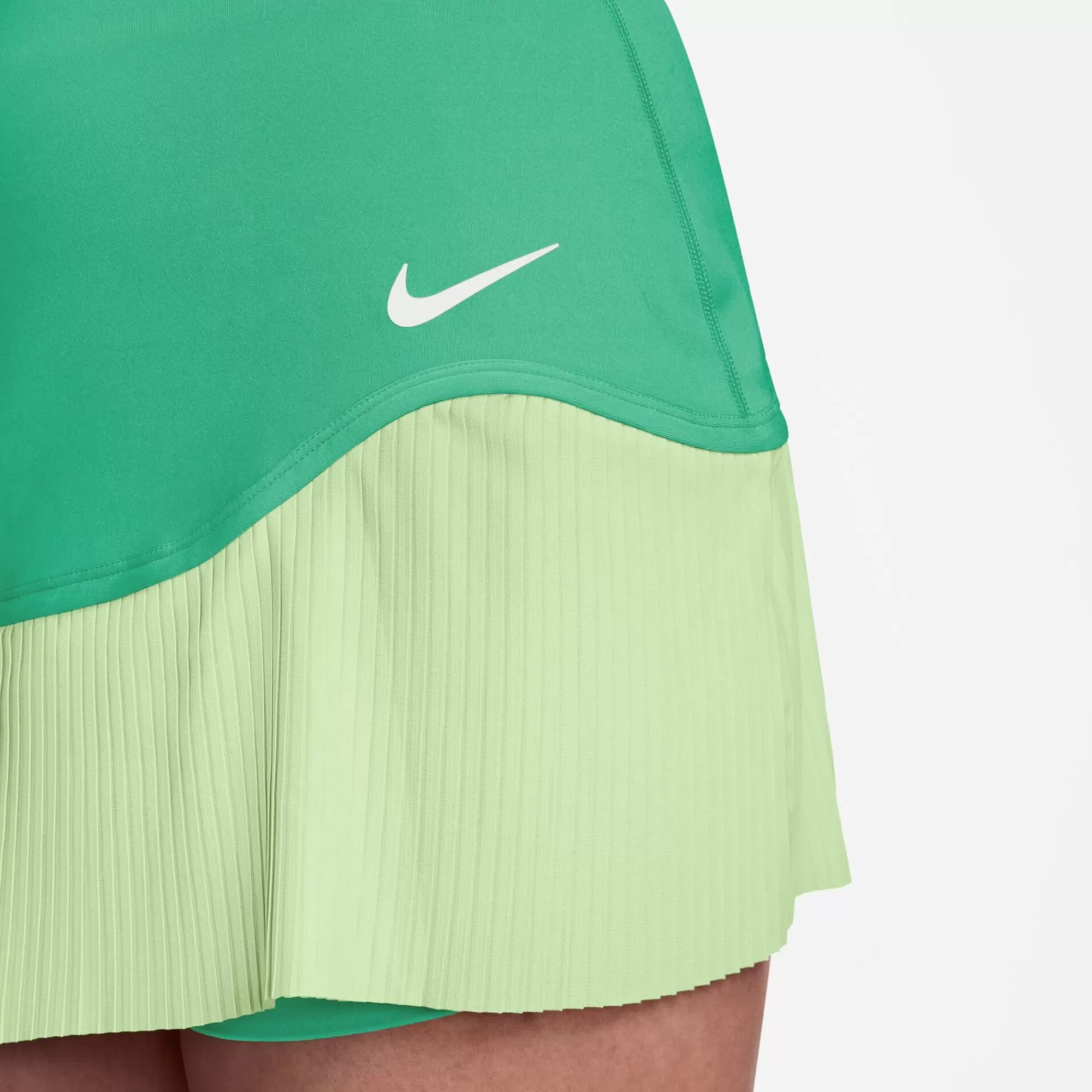 Dri-Fit Advantage Pleated Skirt Women - Green, Light Green>Nike Cheap