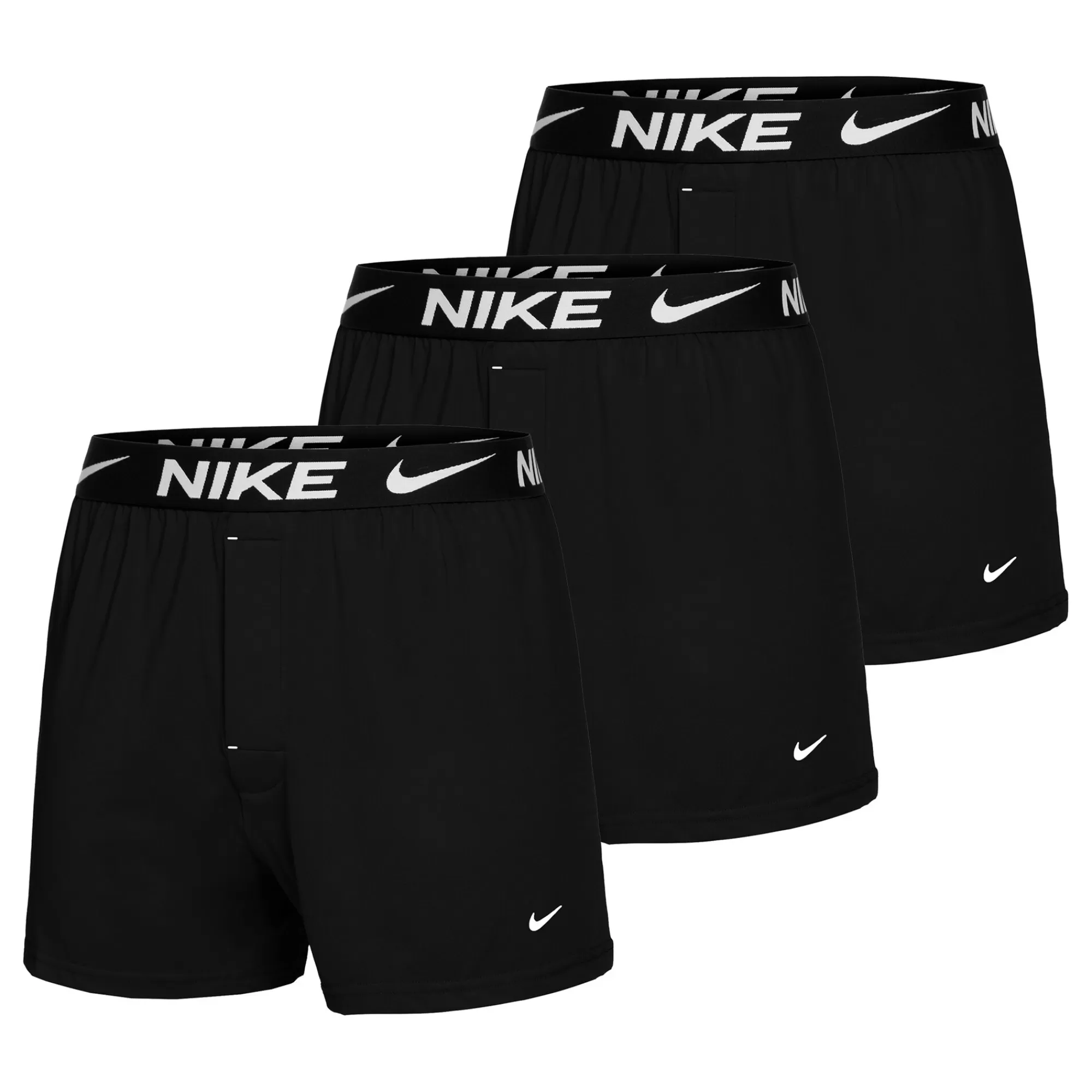 Dri-Fit Essen Micro Boxer Shorts 3 Pack Men - Black, White>Nike Fashion