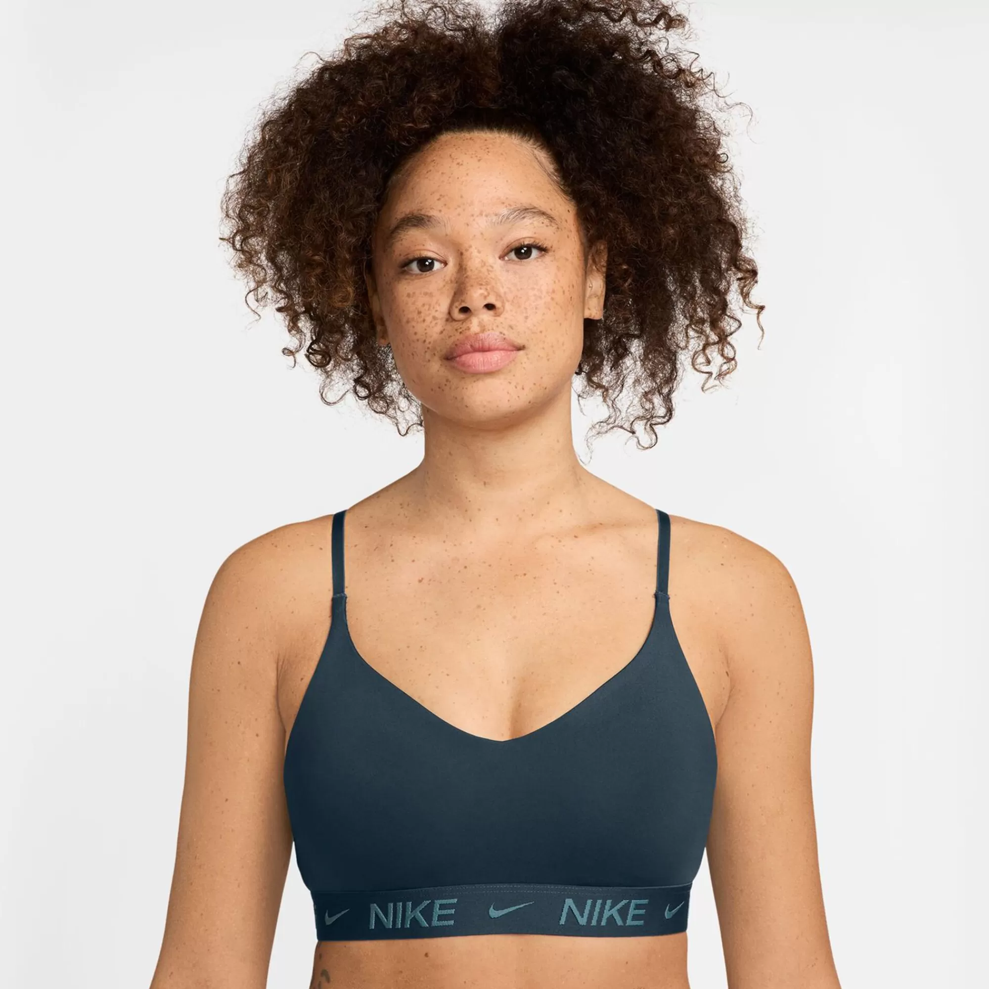 Dri-Fit INDY LGT Support Sports Bras Women - Dark Blue>Nike Flash Sale
