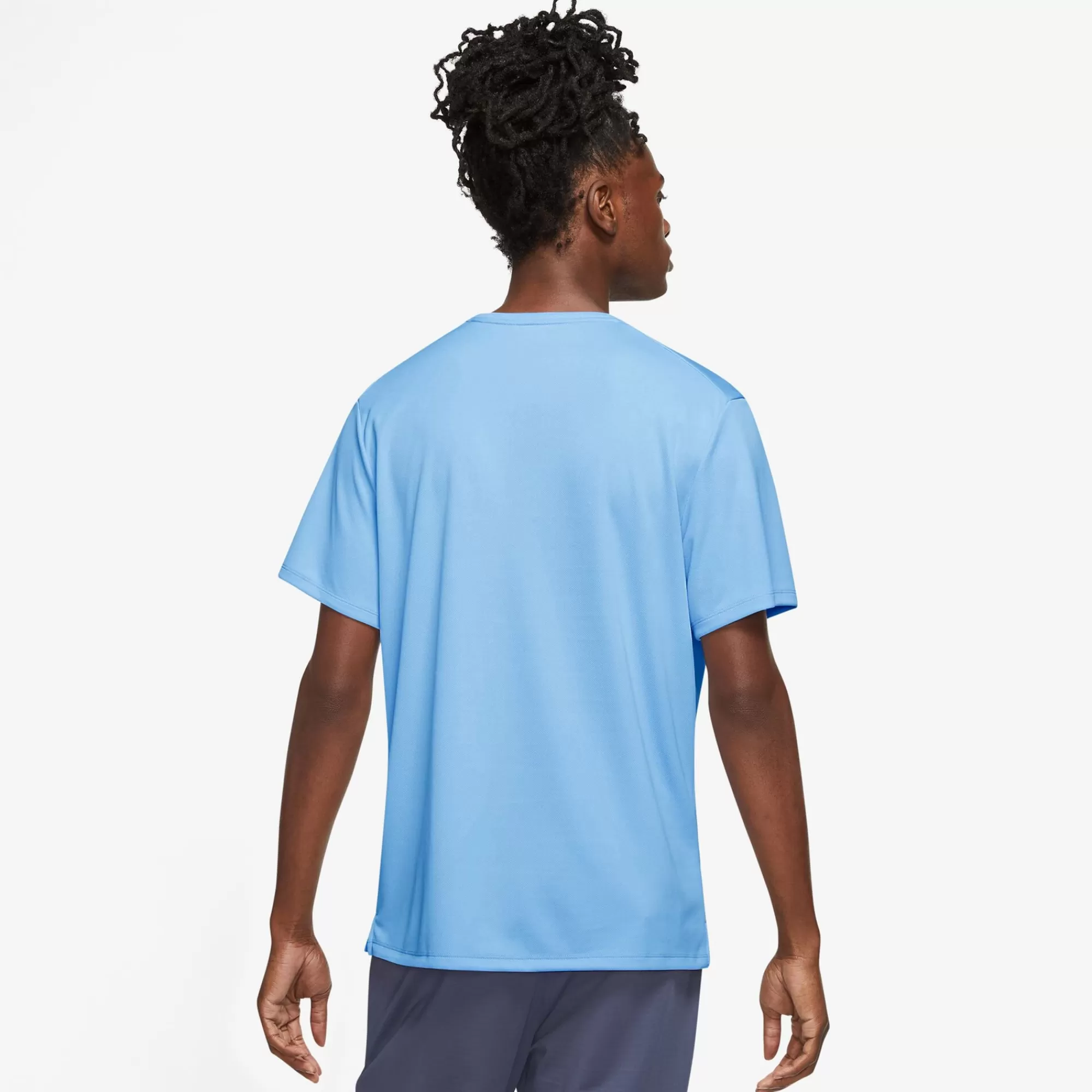 Dri-Fit Miler Dri-Fit Miler UV Running Shirt Men - Light Blue>Nike Flash Sale