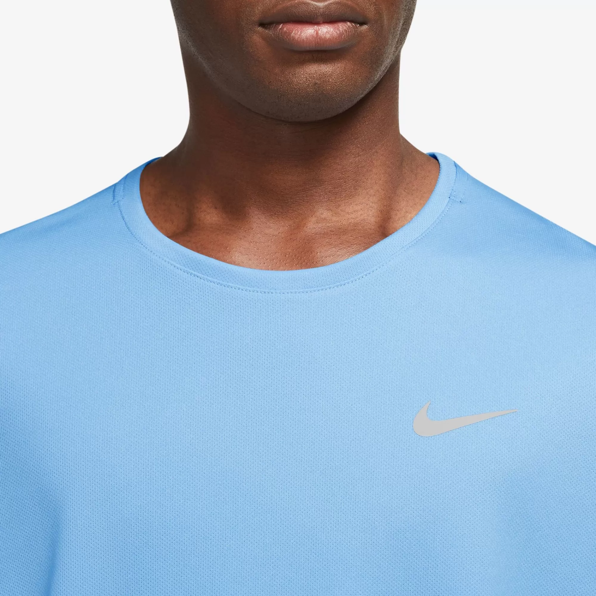 Dri-Fit Miler Dri-Fit Miler UV Running Shirt Men - Light Blue>Nike Flash Sale