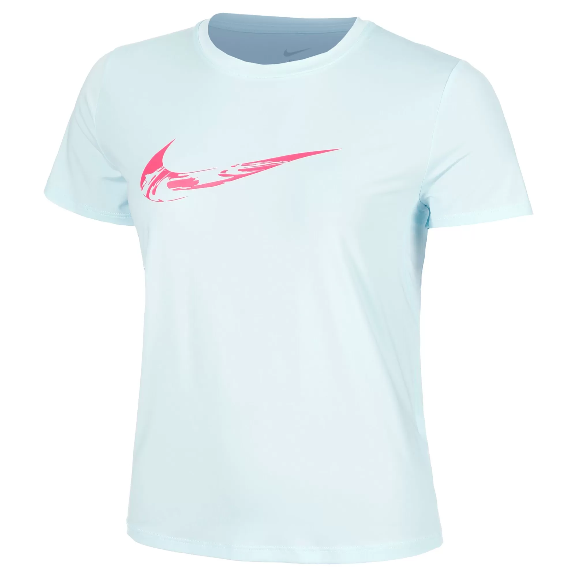Dri-Fit One Swoosh Running Shirt Women - Light Blue>Nike Best Sale