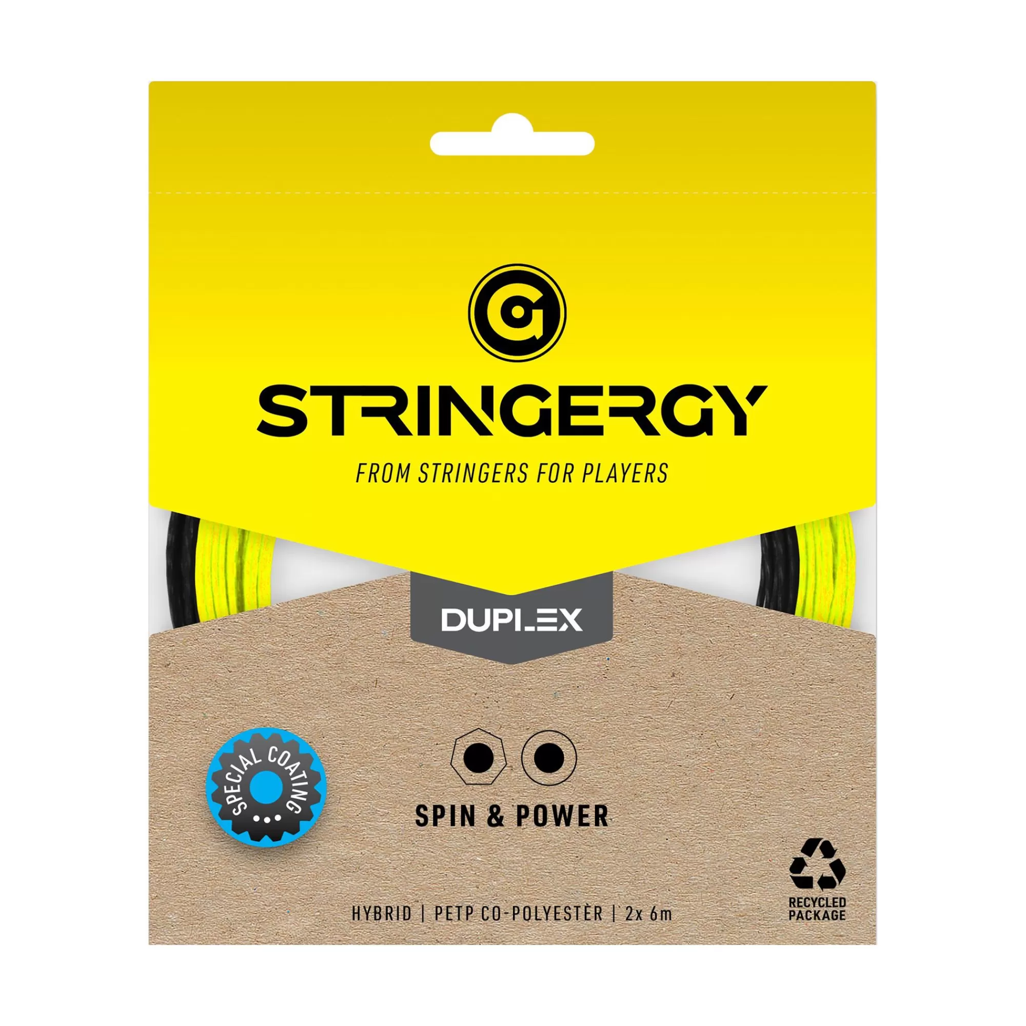 Duplex String Set 2x 6m - Black, Yellow>Stringergy Cheap