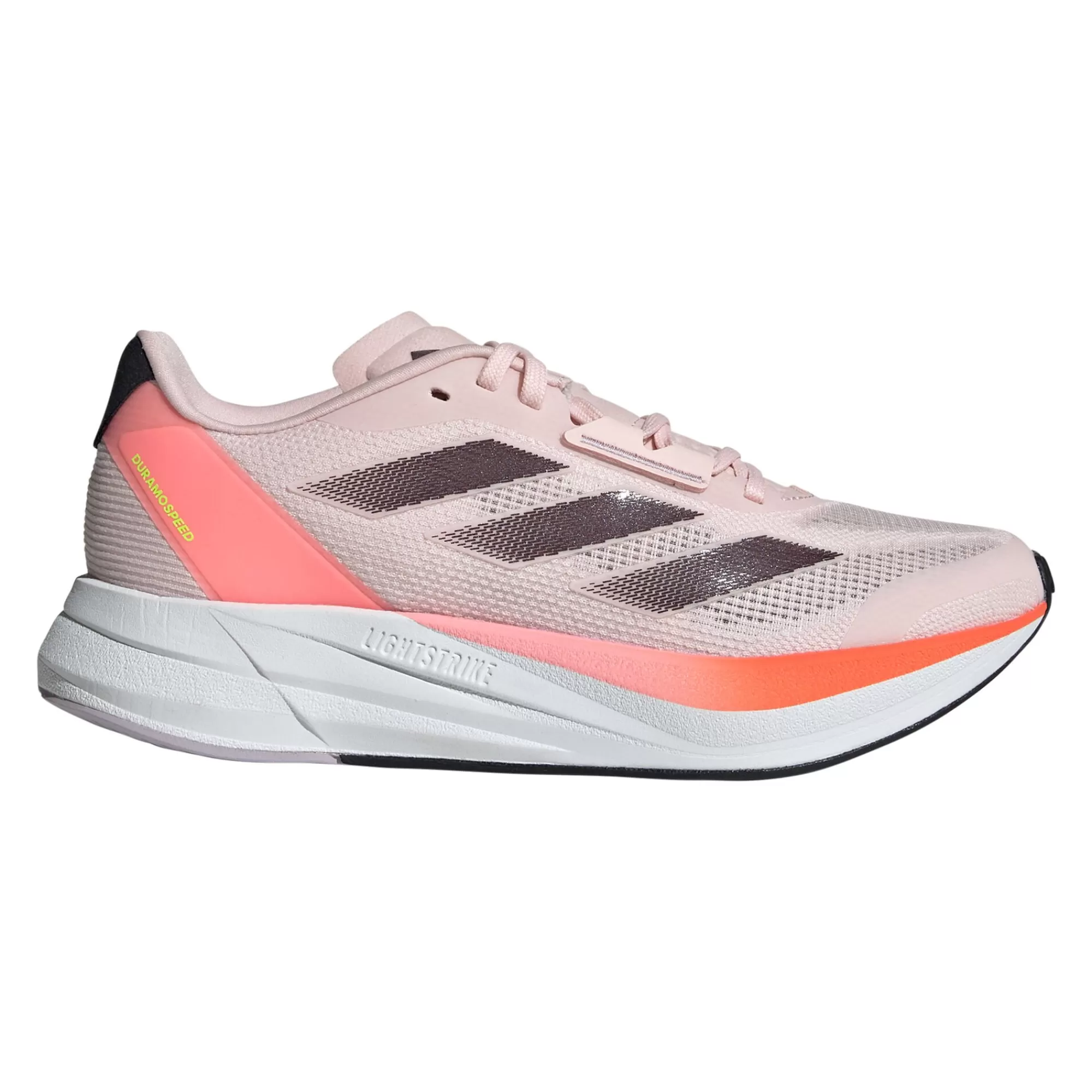 Duramo Speed Neutral Running Shoe Women - Ecru, Pink>adidas Outlet