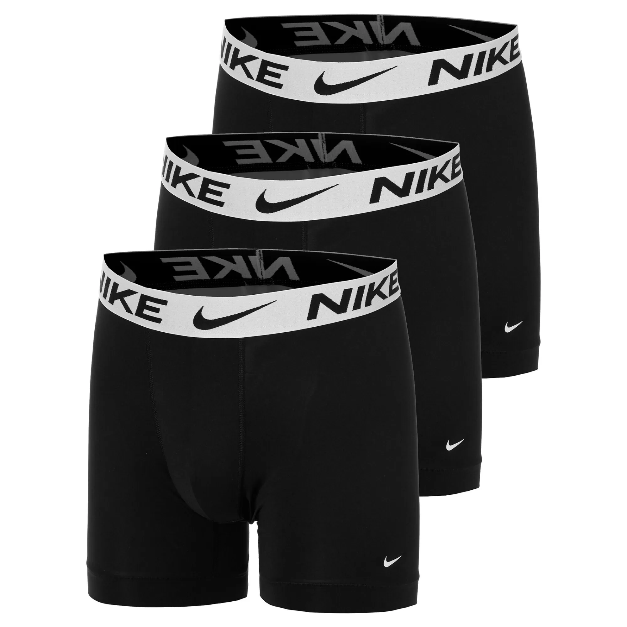 Essential Micro Boxer Brief Boxer Shorts 3 Pack Men - Black, White>Nike New