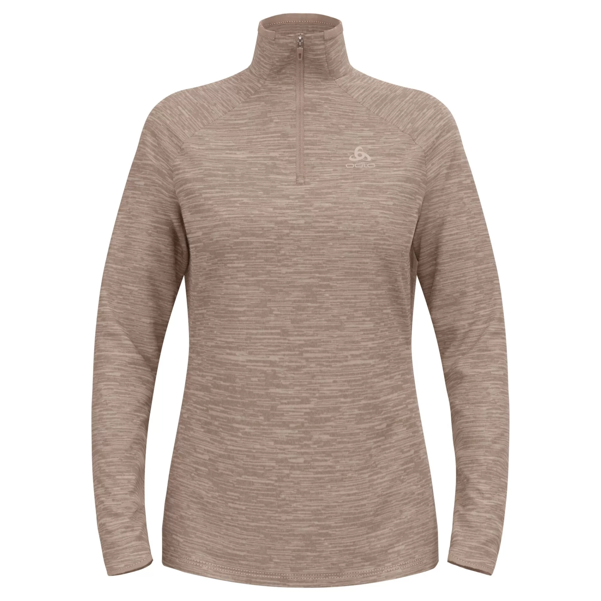 Essential Thermal Mid Layer 1/2 Zip Running Shirt Women ->Odlo Online