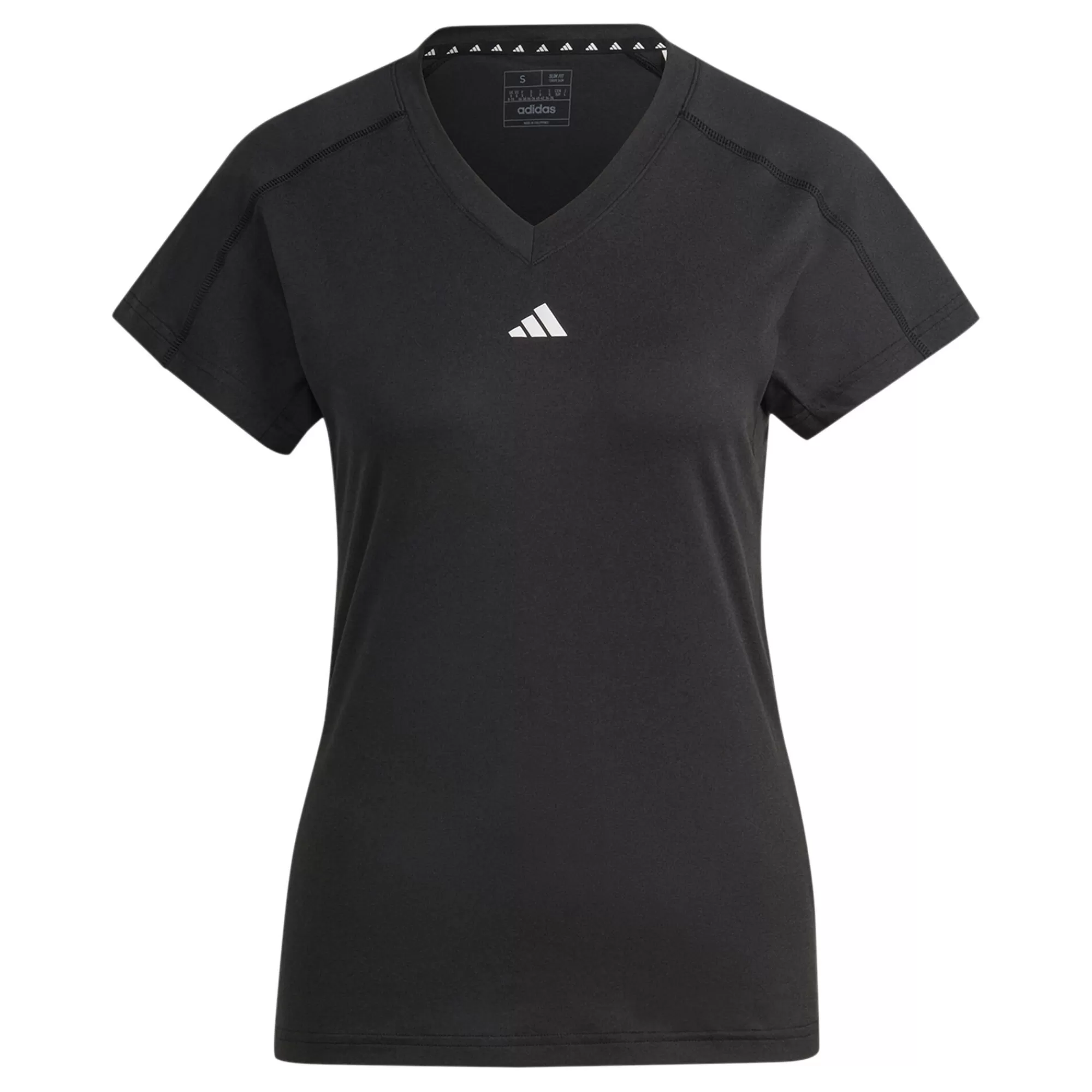 Essentials AEROREADY Train Minimal Branding V-Neck T-Shirt Women ->adidas Best
