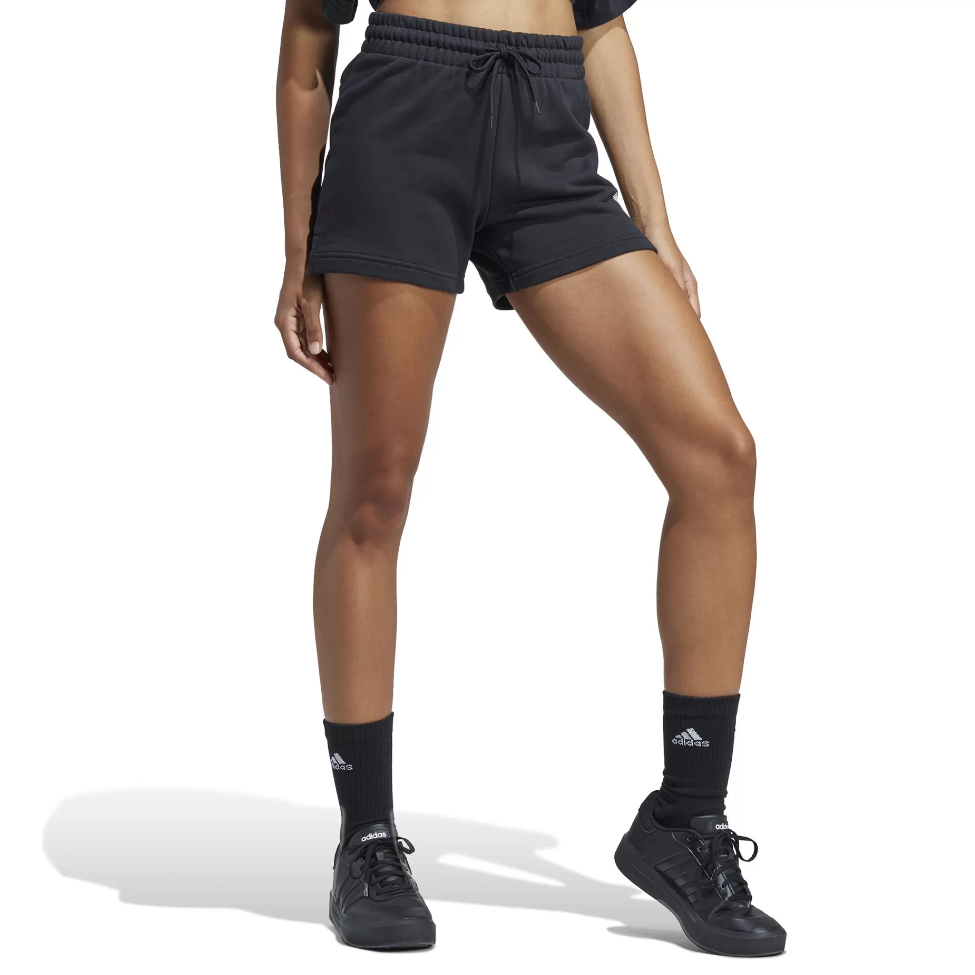 Essentials Linear French Terry Shorts Women ->adidas Cheap