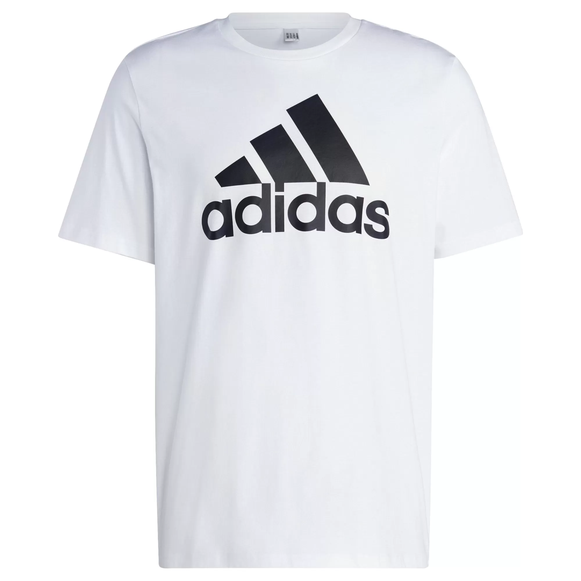 Essentials Single Jersey Big Logo T-Shirt Men - White, Black>adidas Cheap