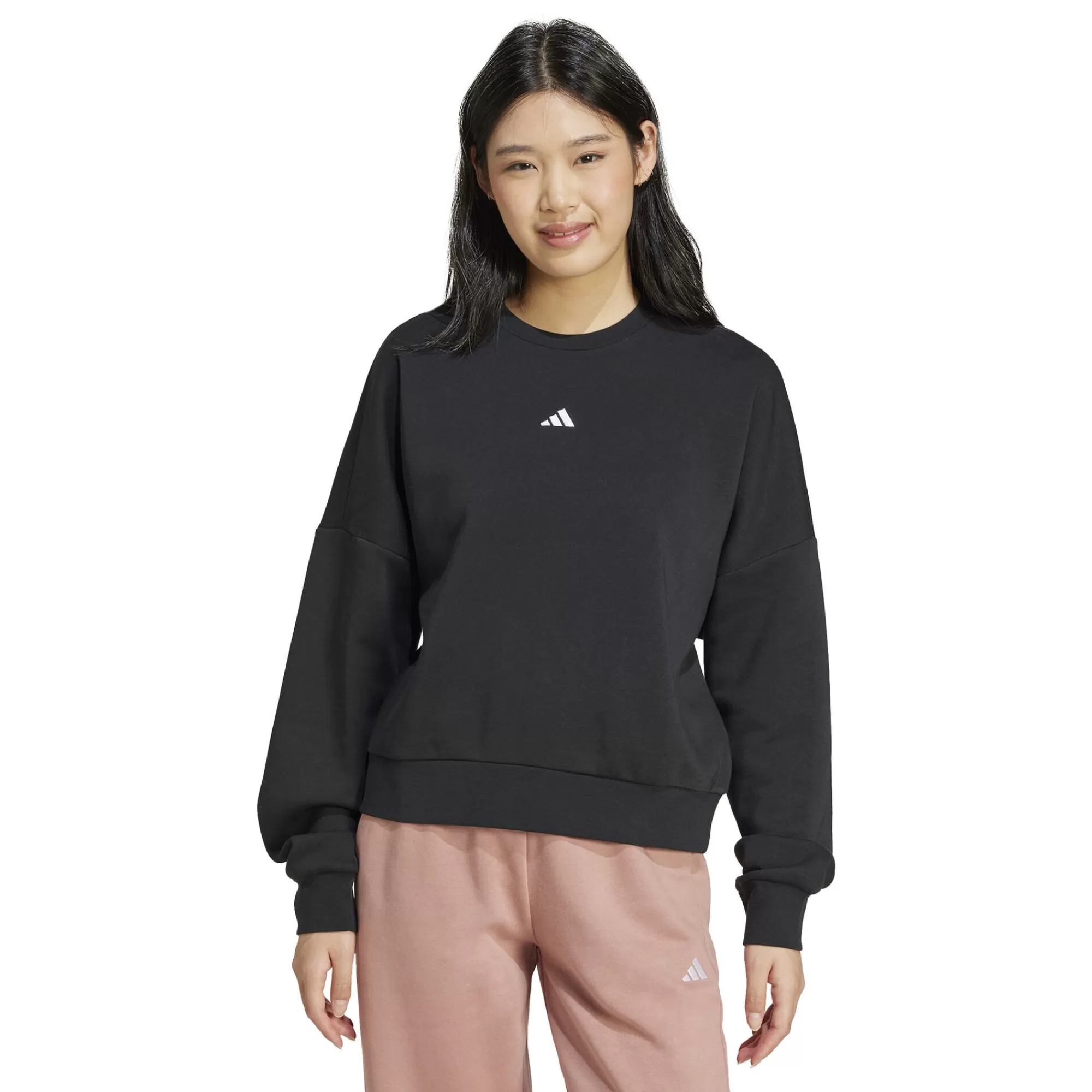 Essentials Small Logo Feelcomfy Sweatshirt Women ->adidas Fashion