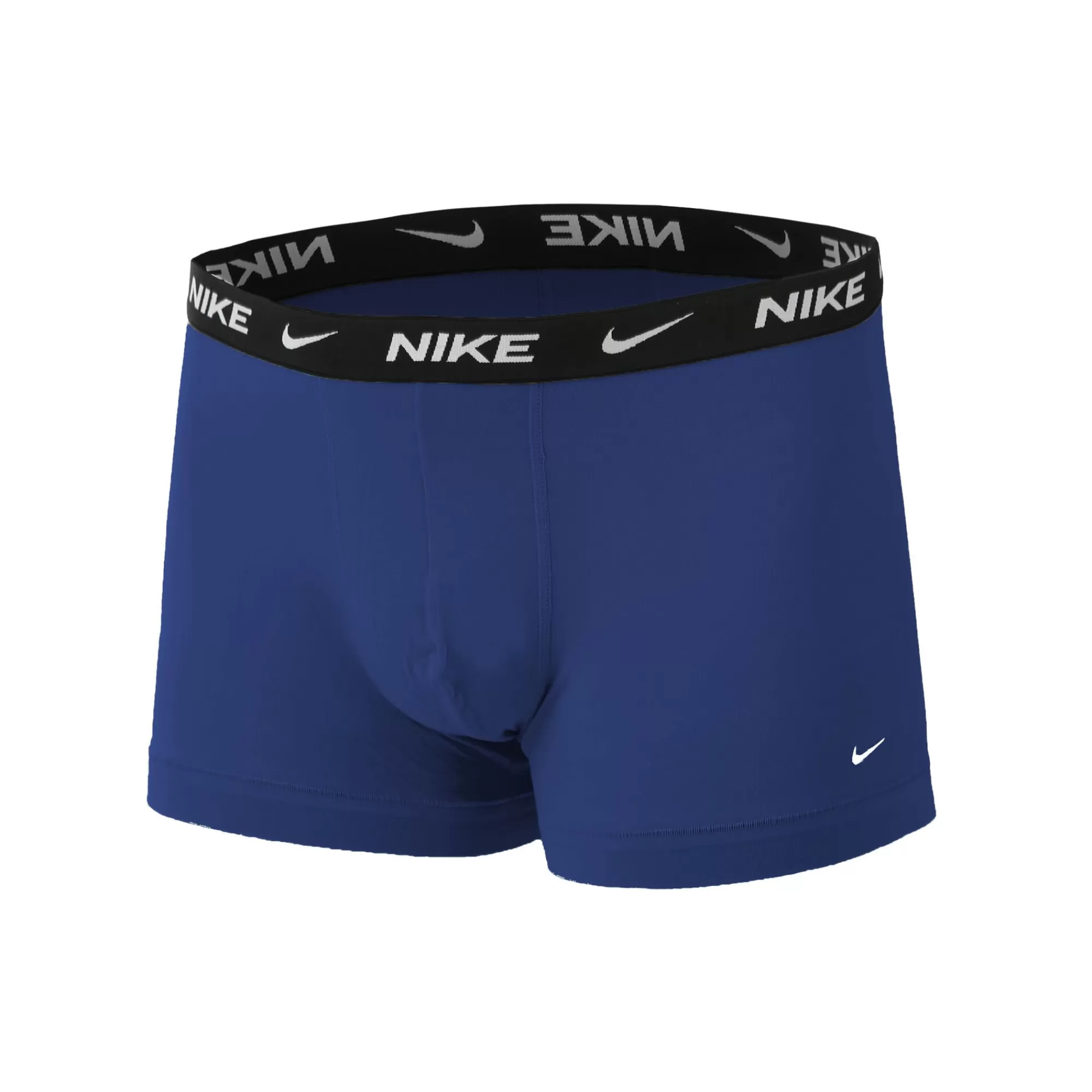 Everyday Cotton Strech Trunk Boxer Shorts 3 Pack Men - Dark Blue, Blue>Nike Best
