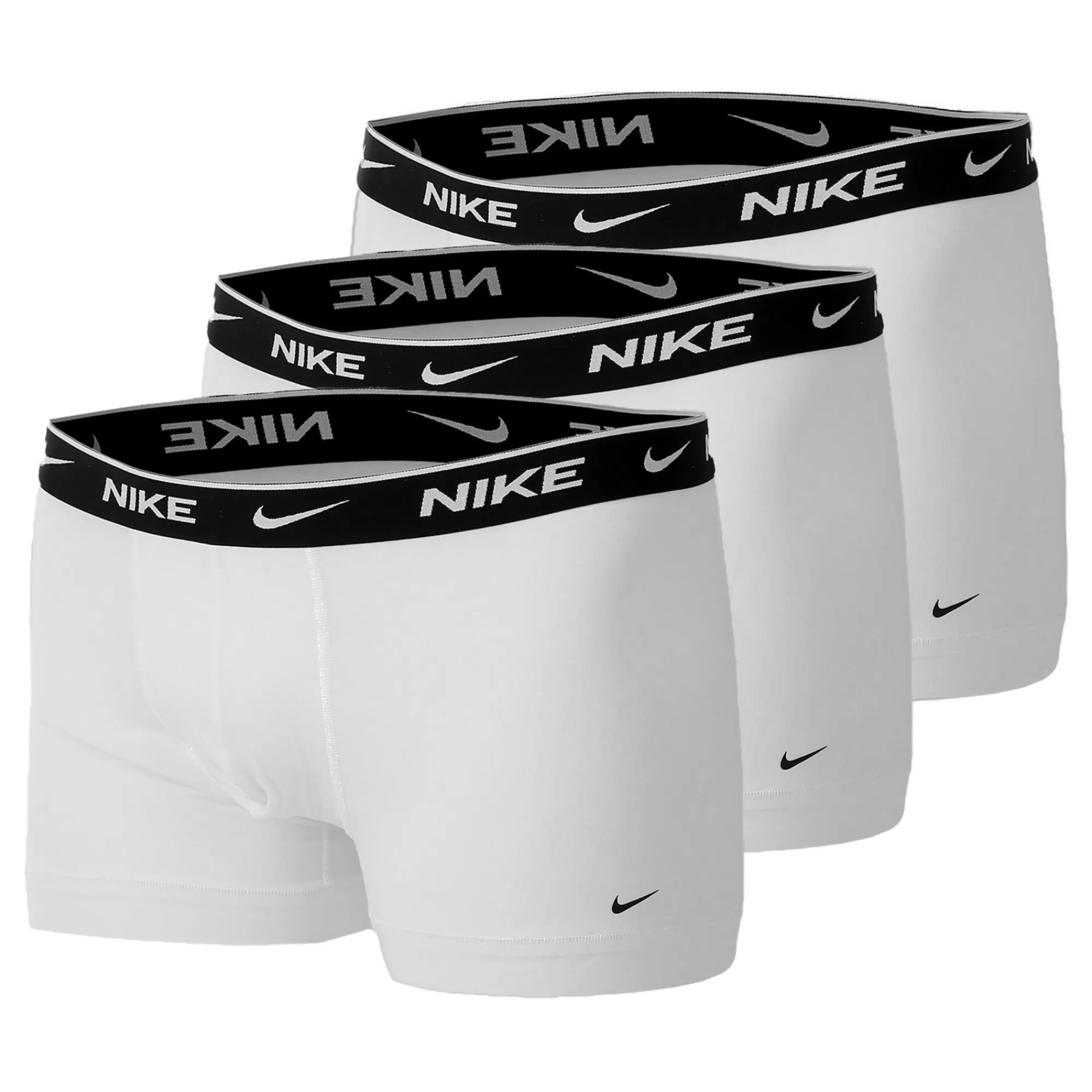 Everyday Cotton Strech Trunk Boxer Shorts 3 Pack Men - White, Black>Nike Flash Sale