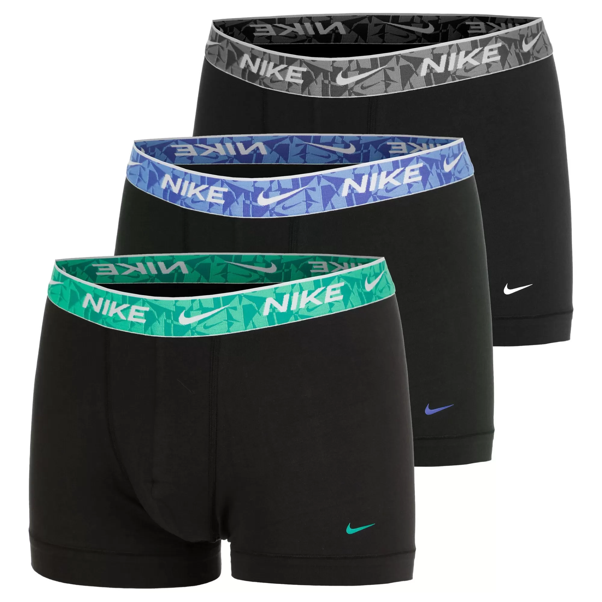 Everyday Cotton Stretch Trunk Boxer Shorts 3 Pack Men ->Nike Cheap