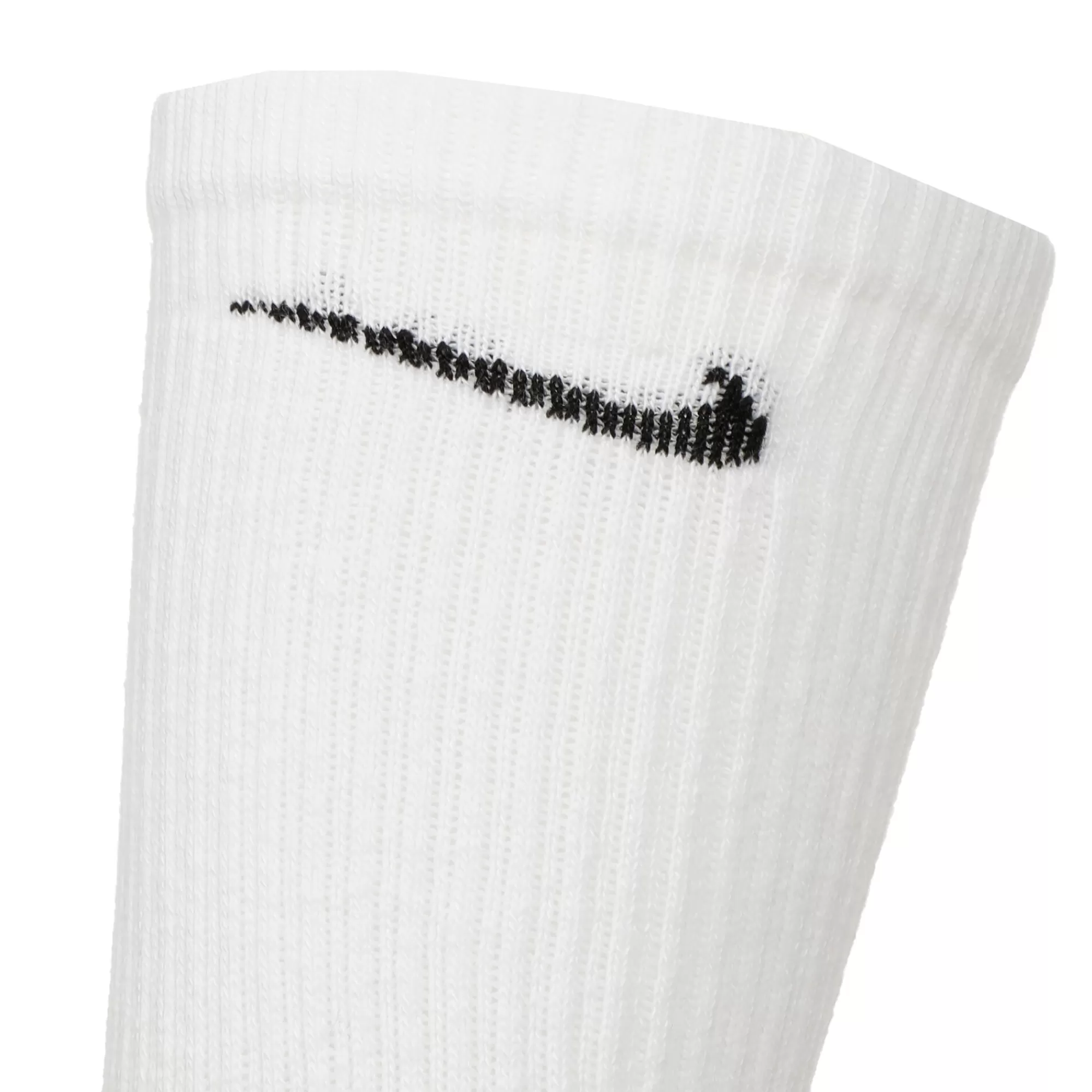 Everyday Plus Cushioned Crew Sports Socks 3 Pack - White, Black>Nike Store