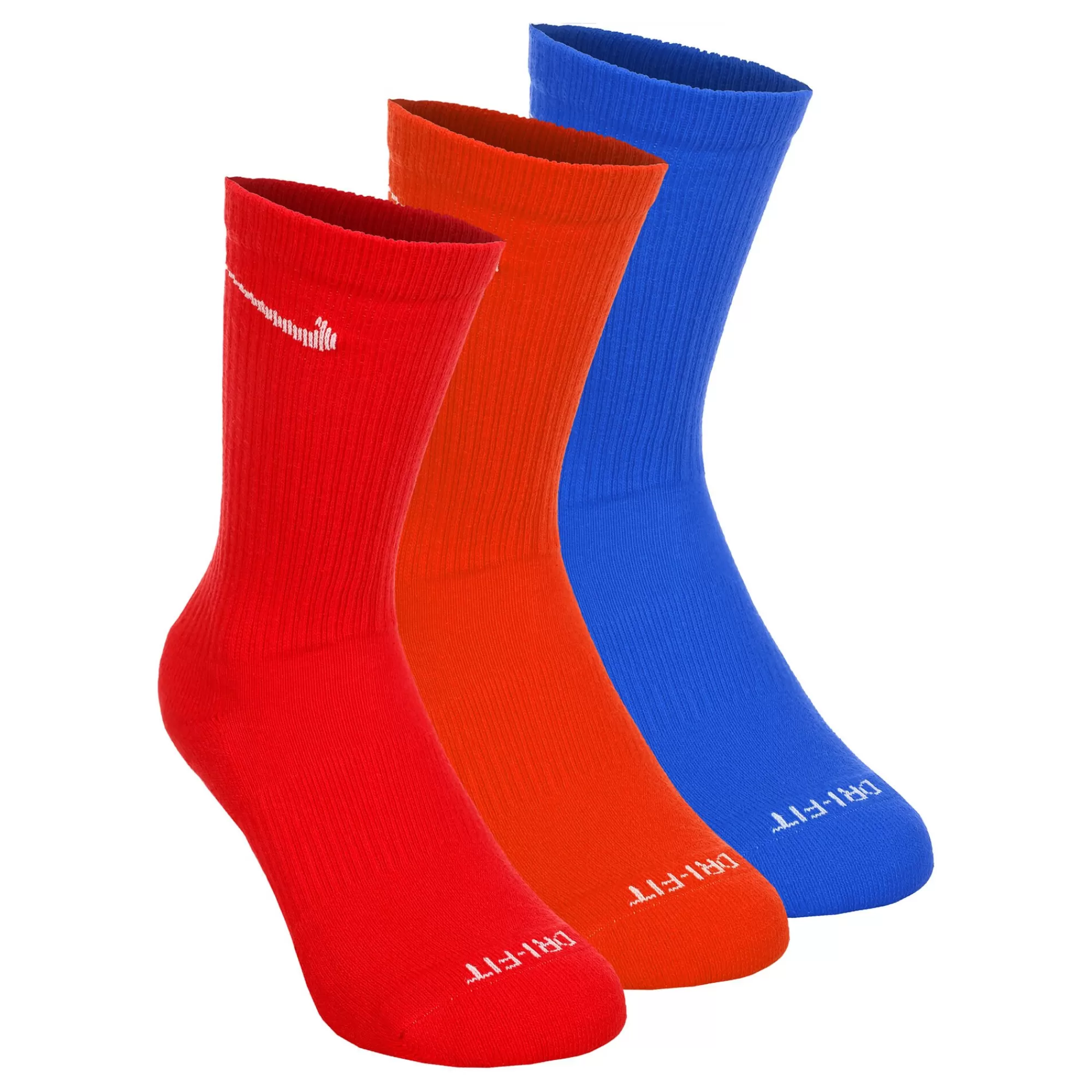 Everyday Plus Cushioned Tennis Socks - Red, Blue>Nike Best Sale