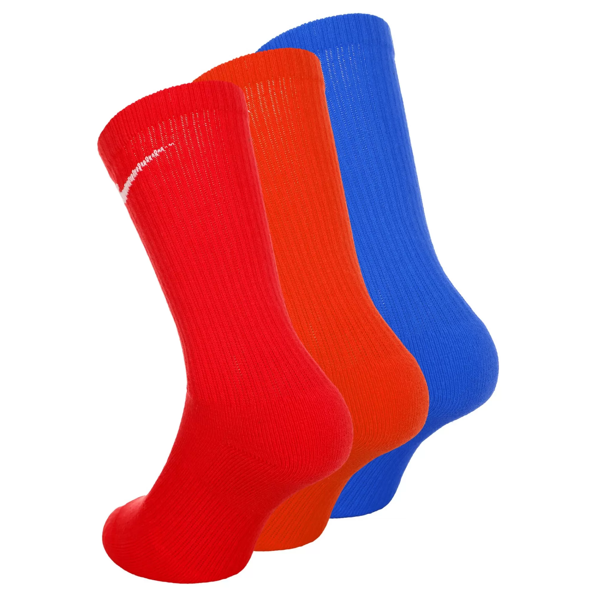 Everyday Plus Cushioned Tennis Socks - Red, Blue>Nike Best Sale