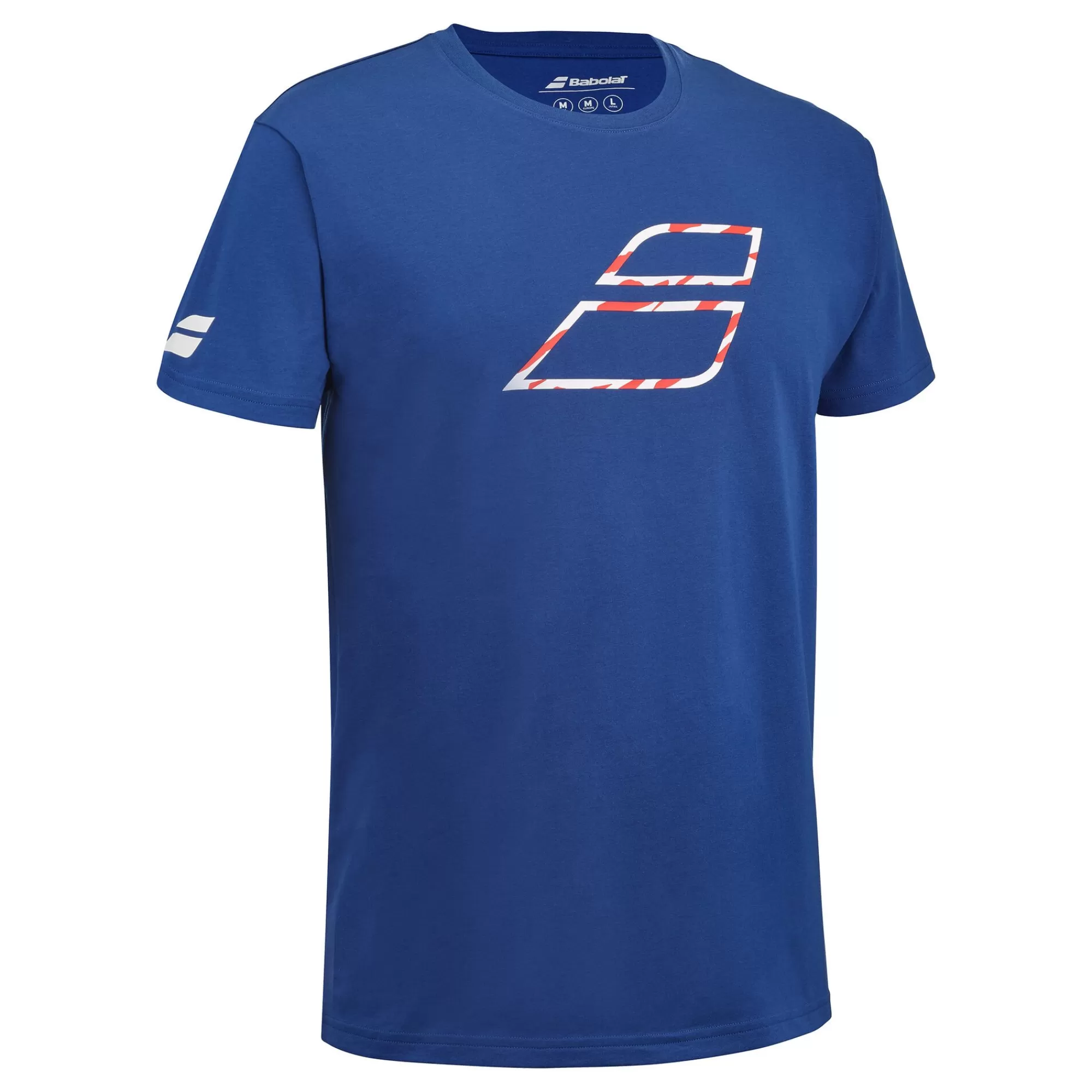 Exercise Big Flag T-Shirt Men ->Babolat Clearance