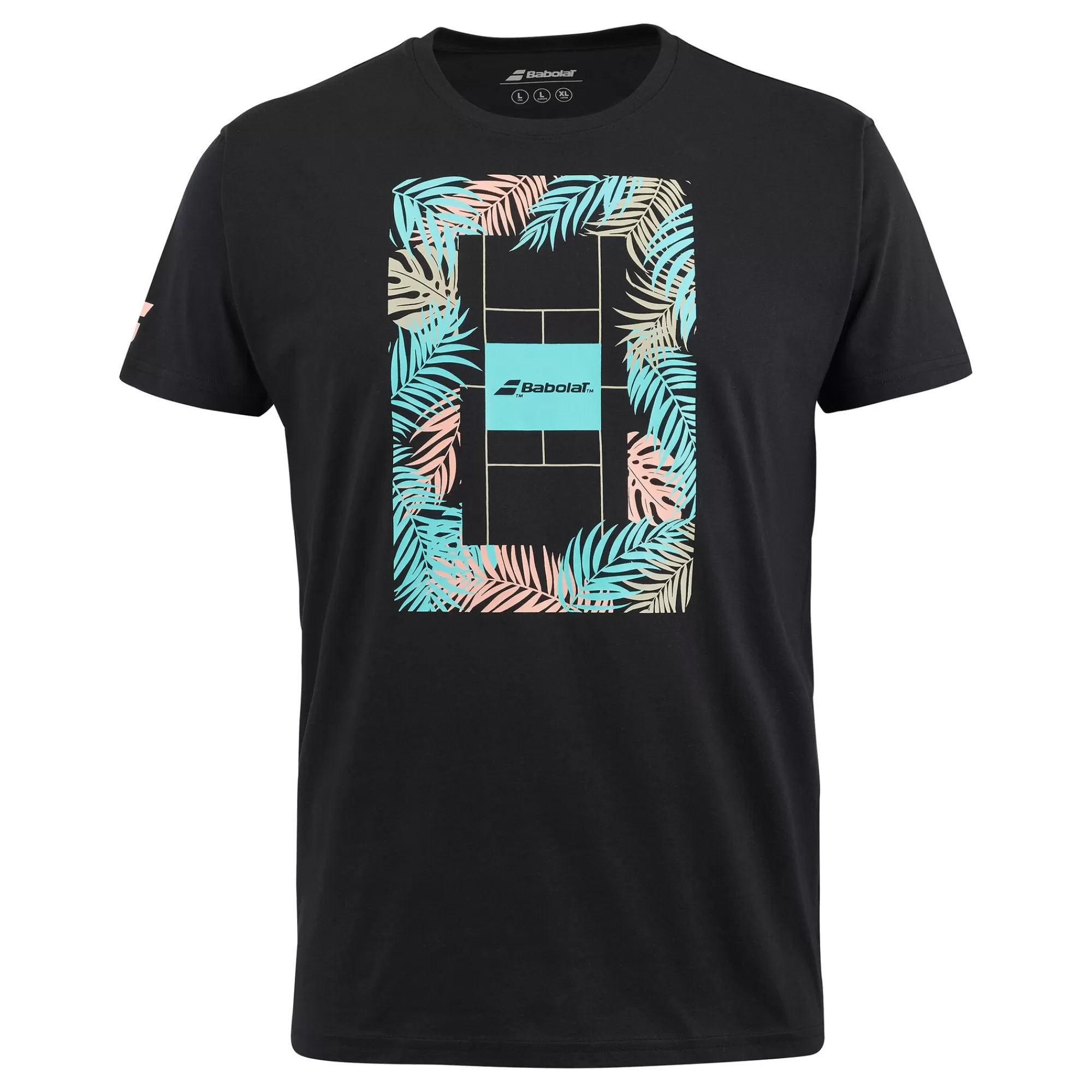 Exercise Message T-Shirt Men ->Babolat Fashion