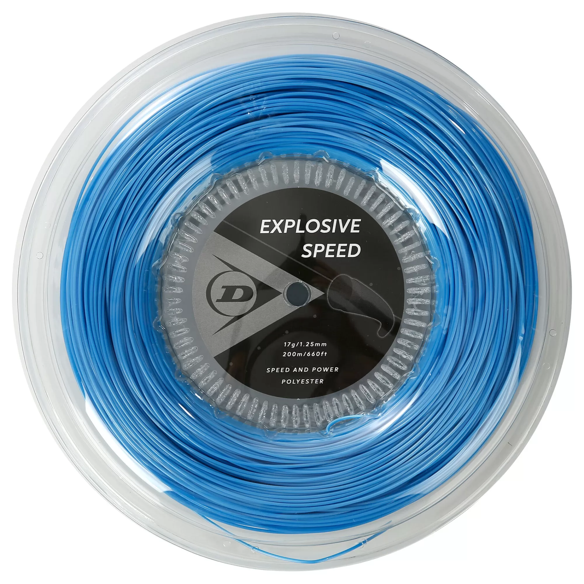 Explosive Speed String Reel 200m - Blue>Dunlop Flash Sale