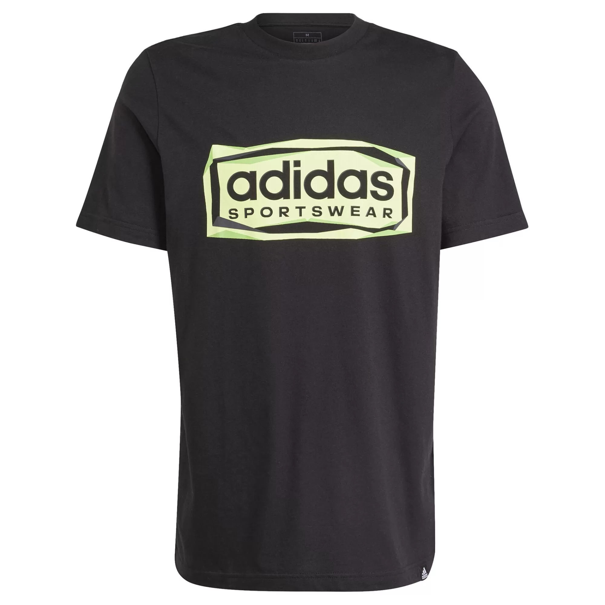 FLD SPW Logo T-Shirt Men - Black, Yellow>adidas Best