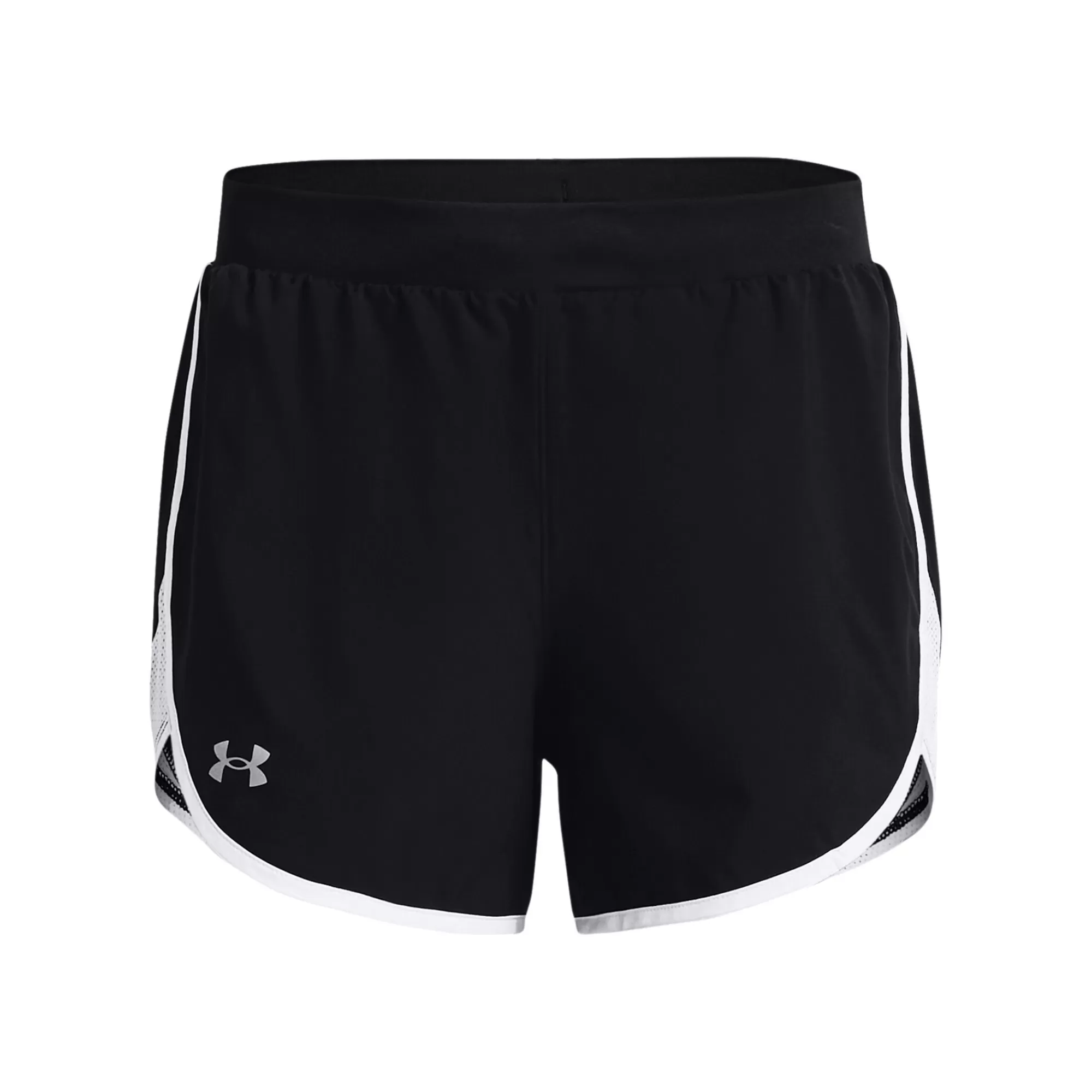 Fly By Elite 5in Shorts Women - Black, White>Under Armour Hot