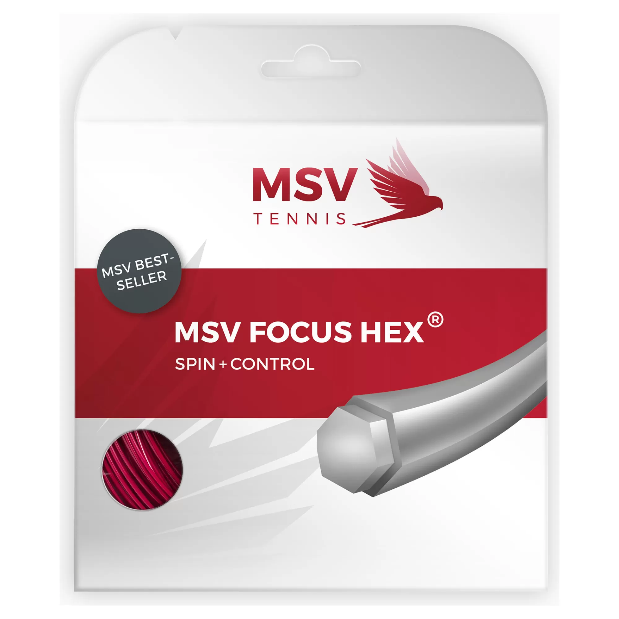 Focus-HEX String Set 12m - Red>MSV Fashion