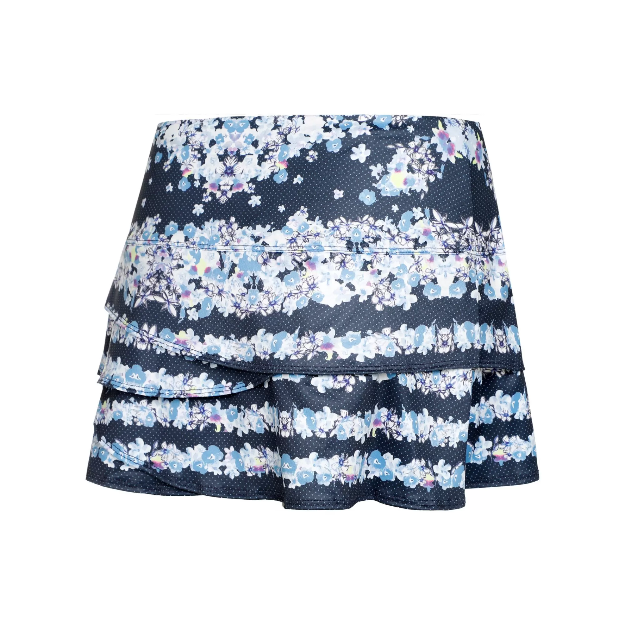 Forget Me Not Scallop Skirt Women - Blue, White>Lucky in Love Flash Sale