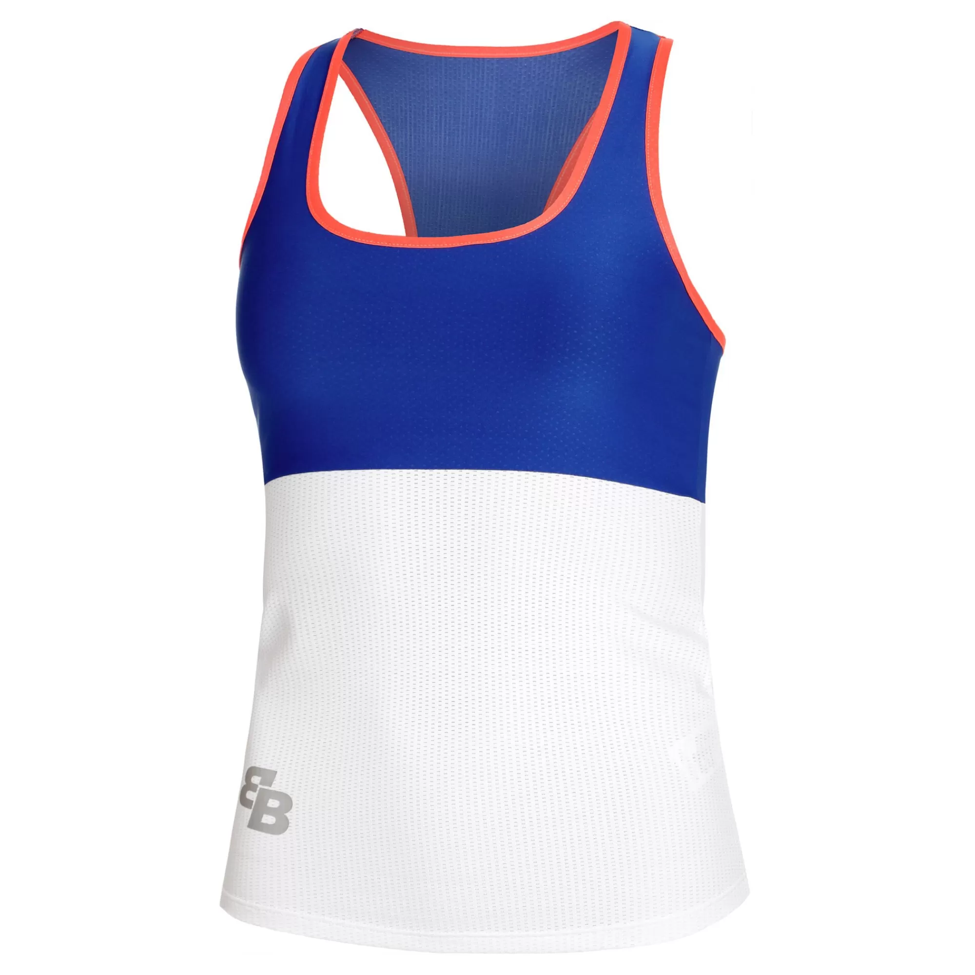 Fosil Tank Top Women - Blue, Coral>BB by Belen Berbel Flash Sale