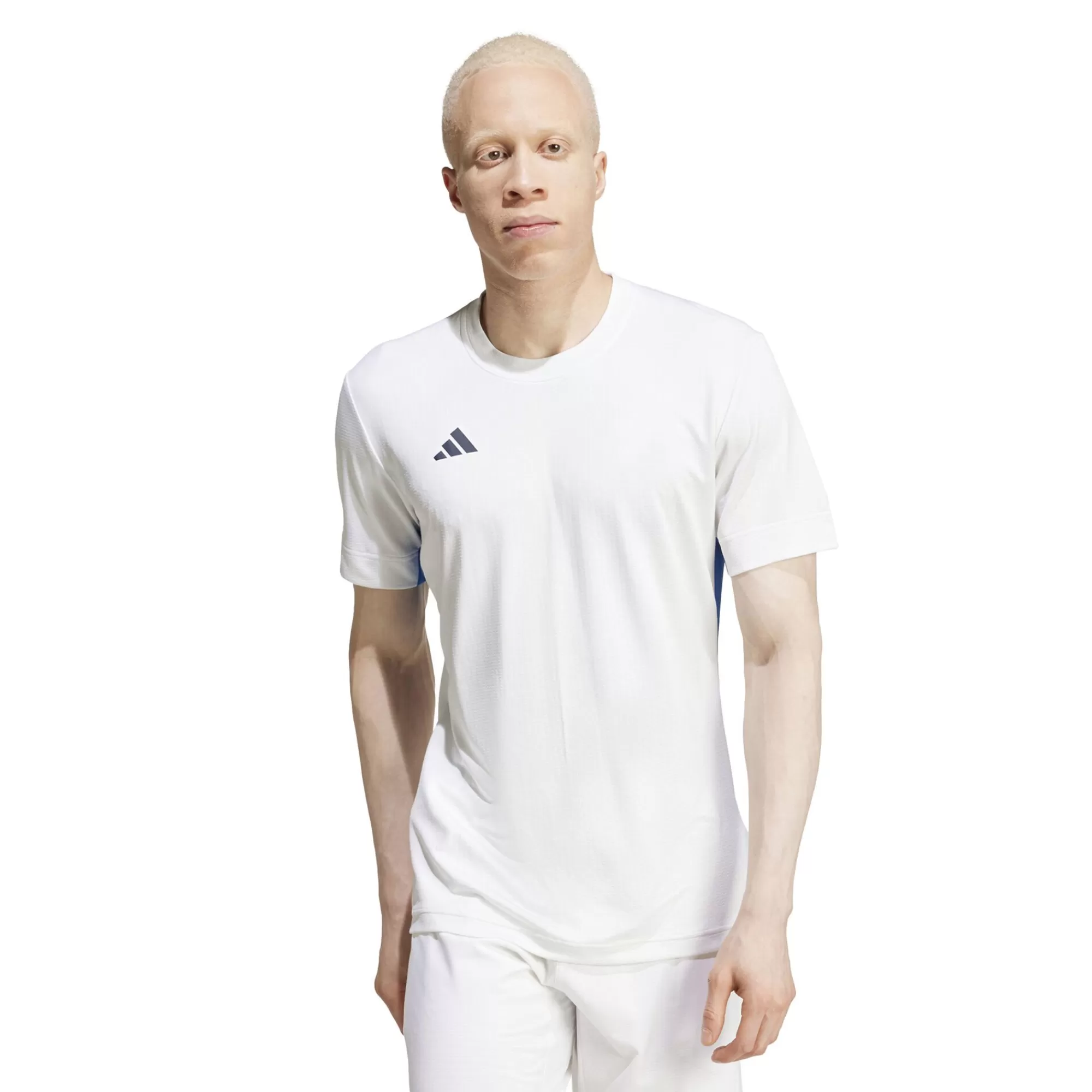 Freelift T-Shirt Men - White, Blue>adidas Store
