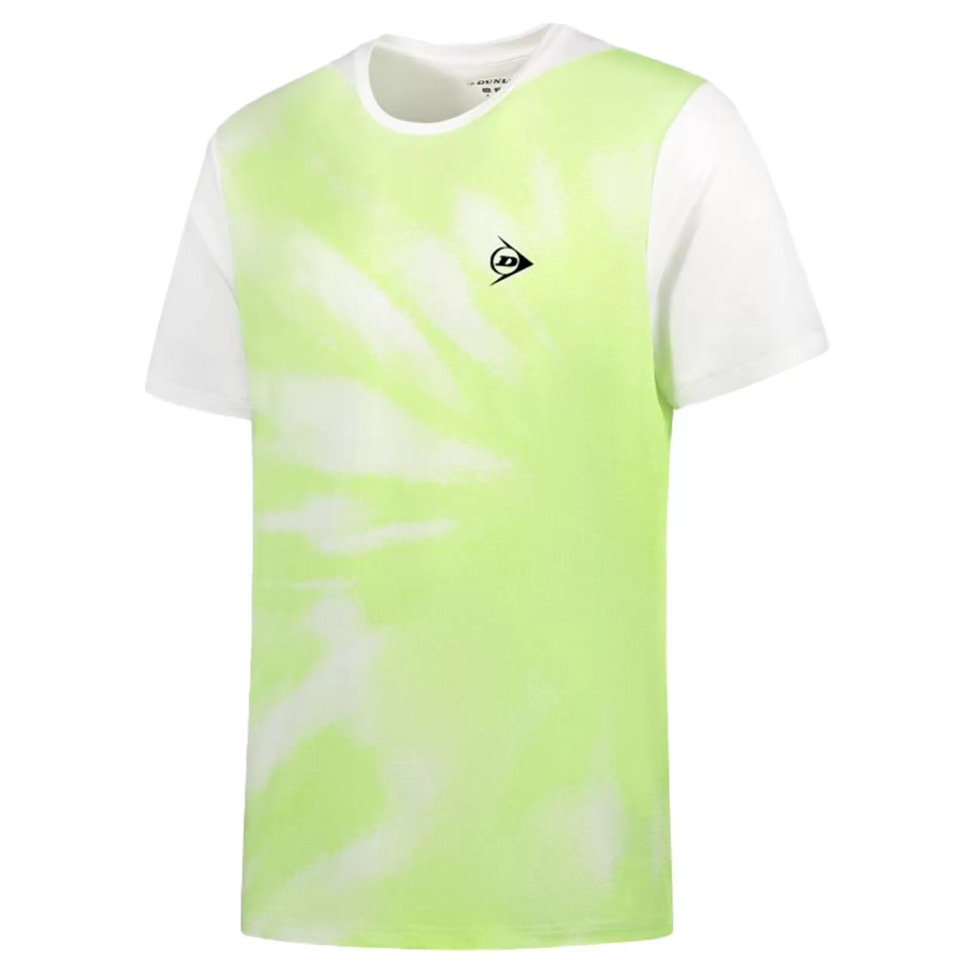 Game 4 T-Shirt Men - White, Lime>Dunlop Best Sale