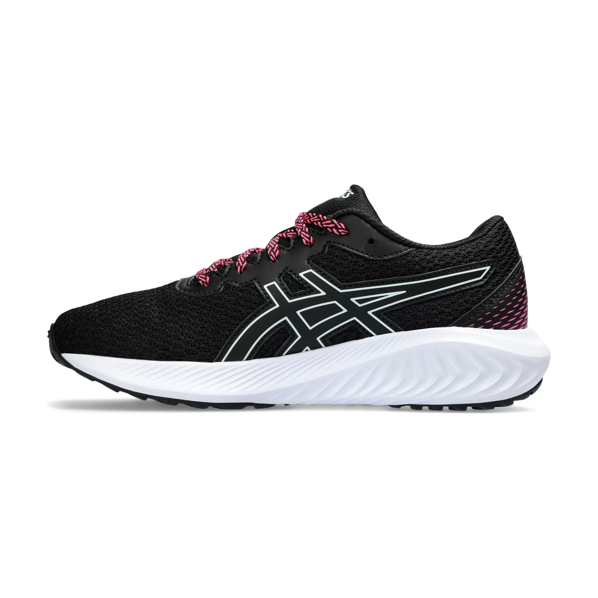 Gel-Excite 10 GS Neutral Running Shoe Kids - Black, Pink>ASICS Hot
