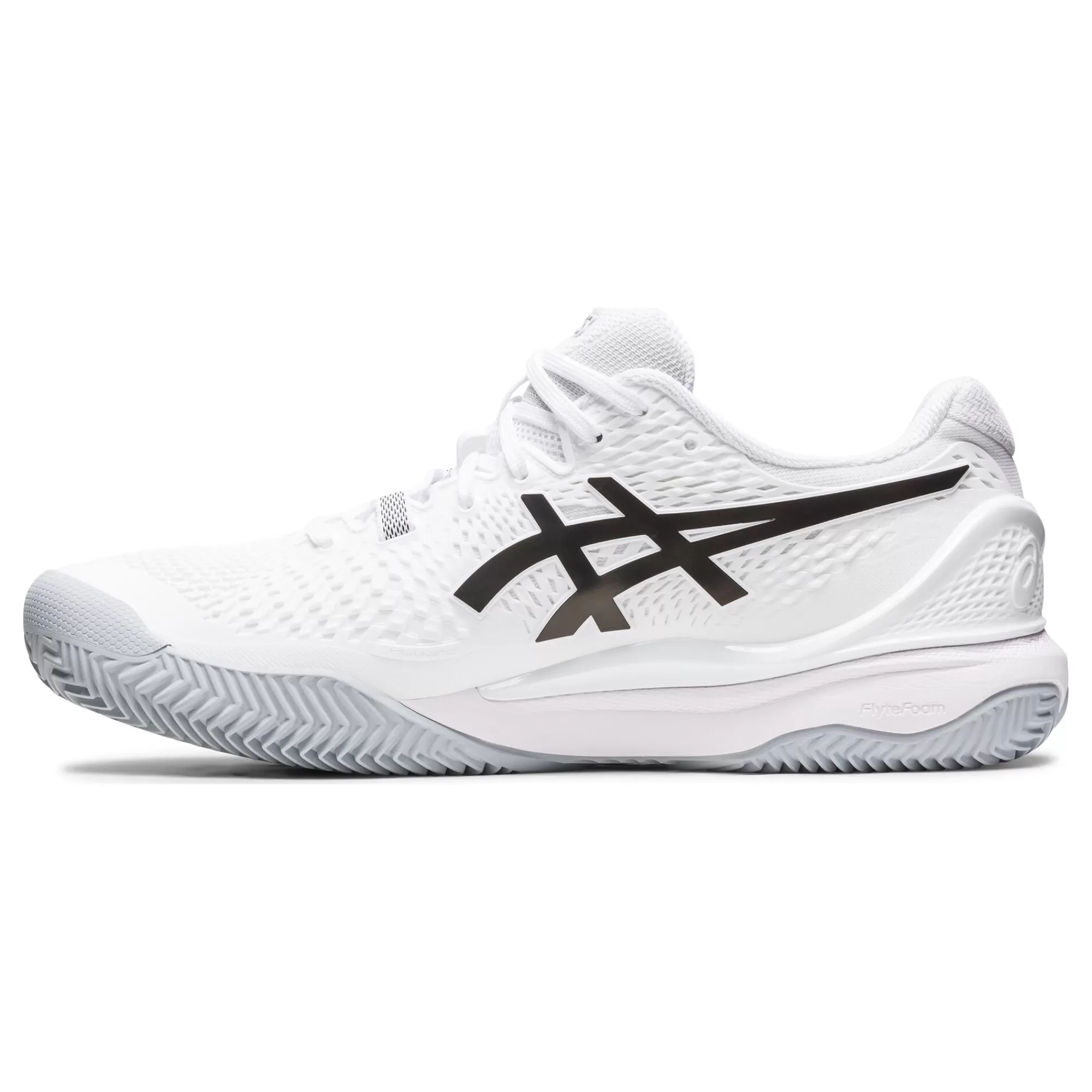 Gel-Resolution 9 Clay Court Shoe Men - White, Black>ASICS Hot