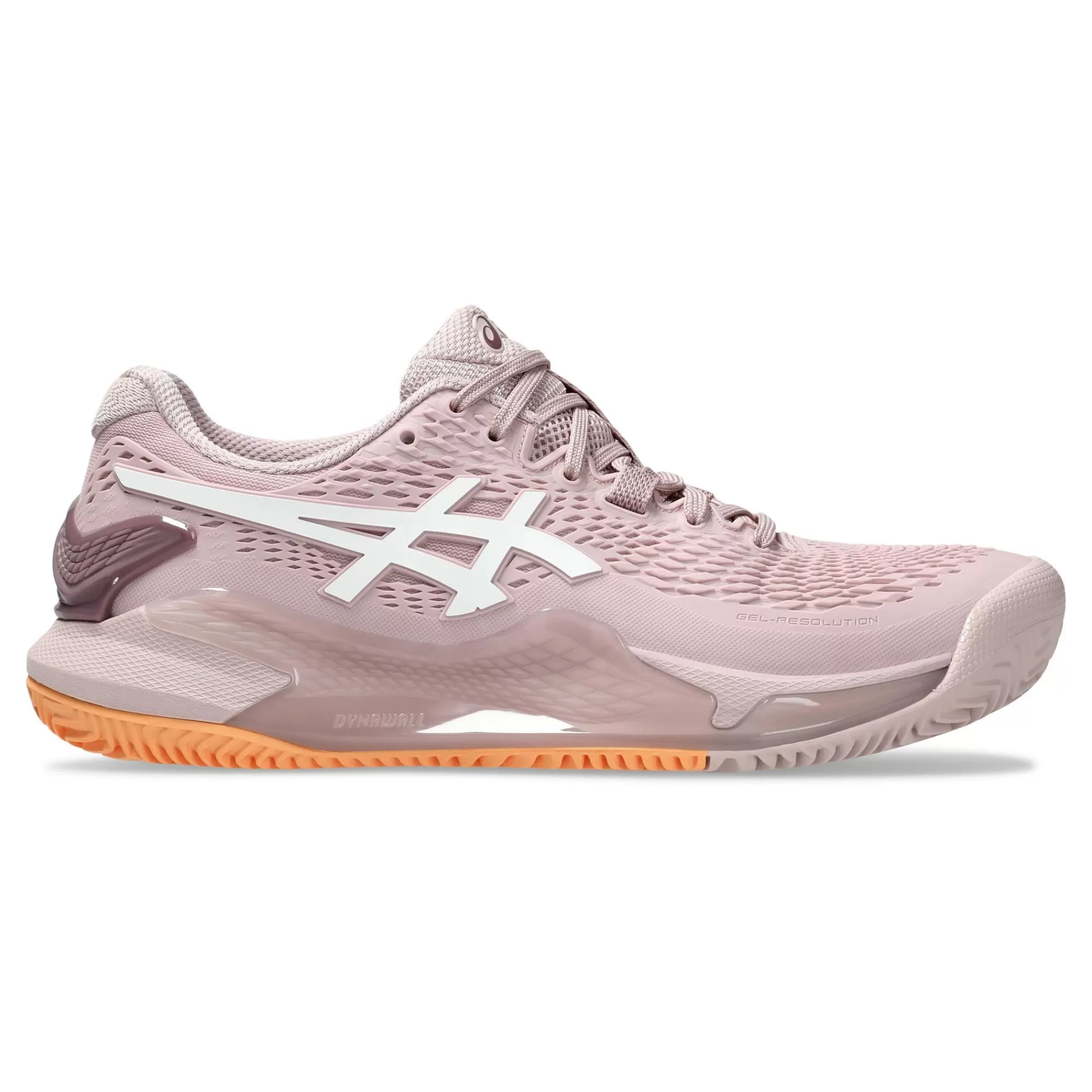 Gel-Resolution 9 Clay Court Shoe Women - Beige, White>ASICS Best Sale